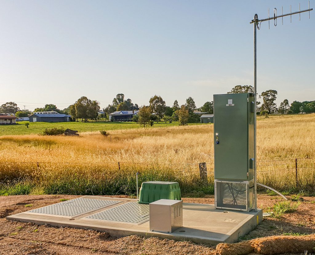 Sewer Pump Station Completed