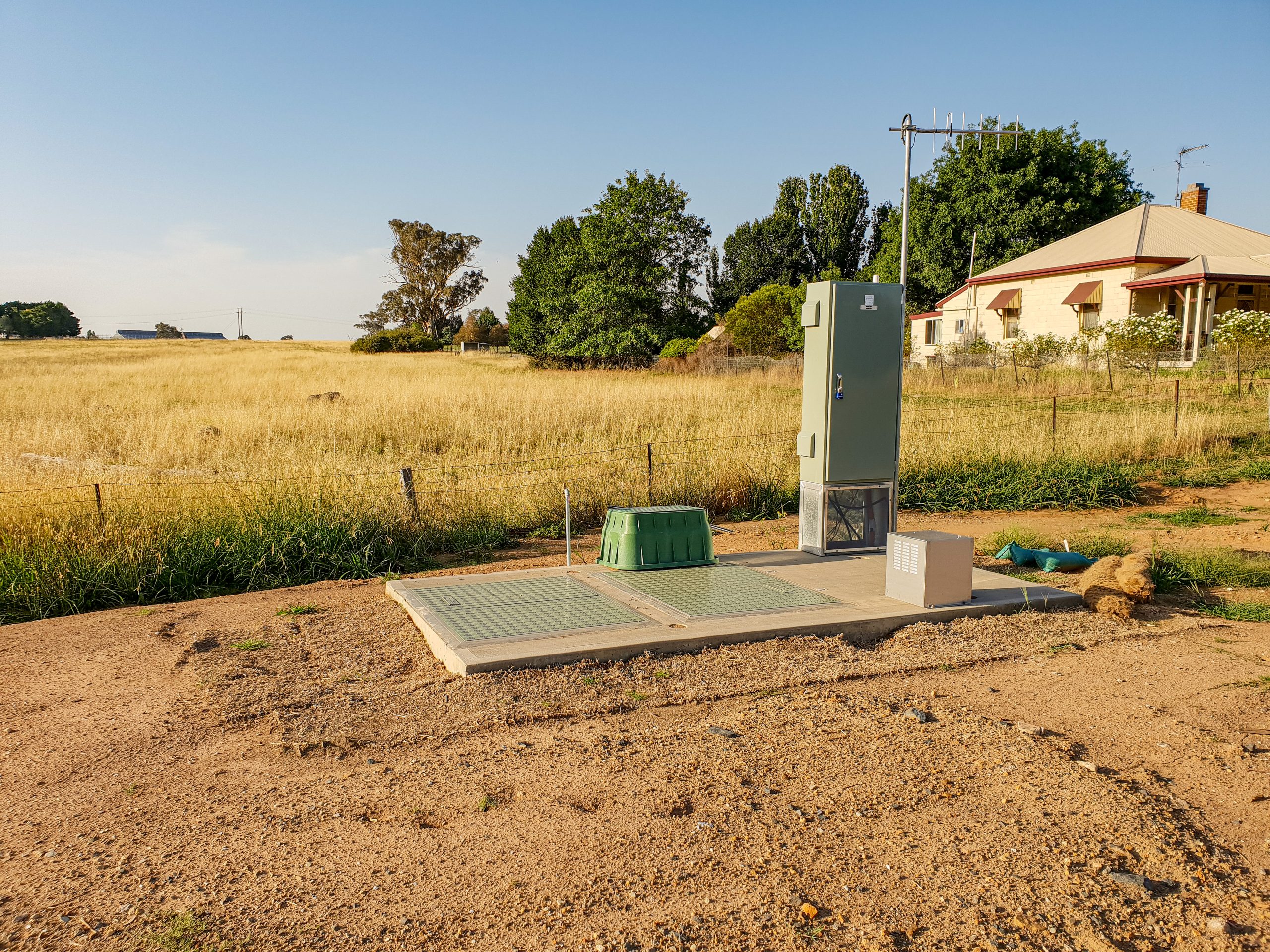 Sewer Pump Station Completed