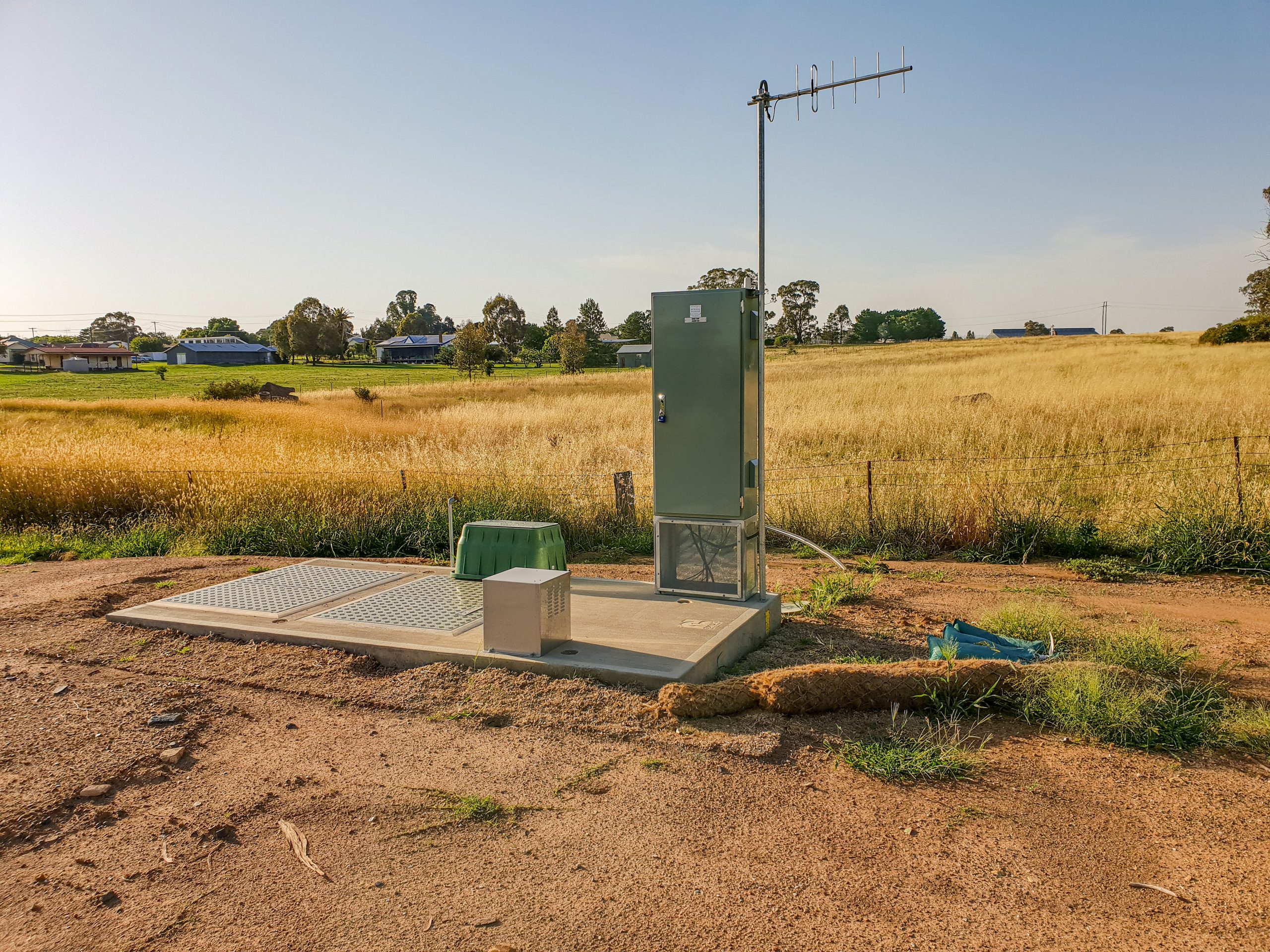 Sewer Pump Station Completed
