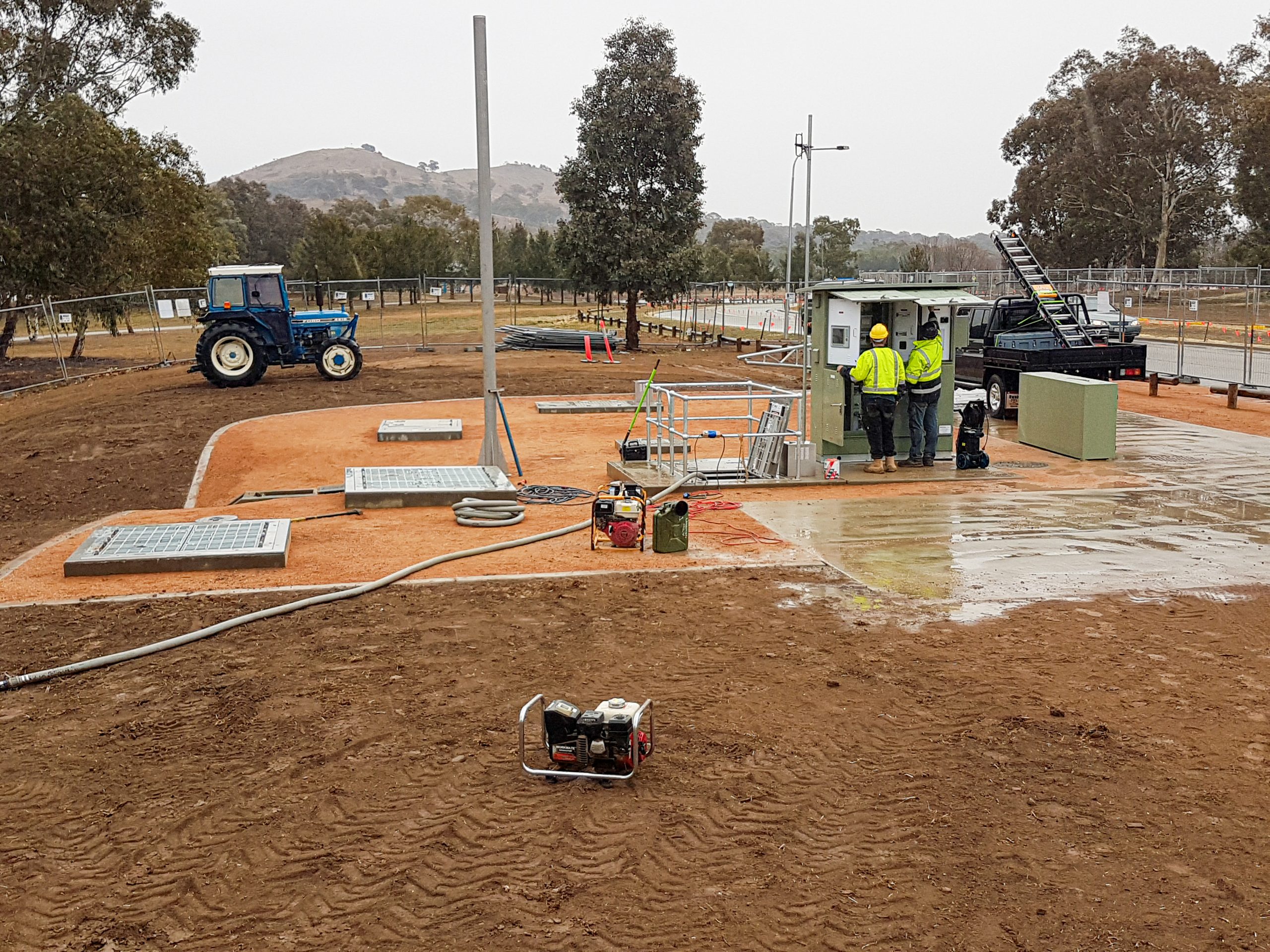 Sewer Pump Station Controller Install