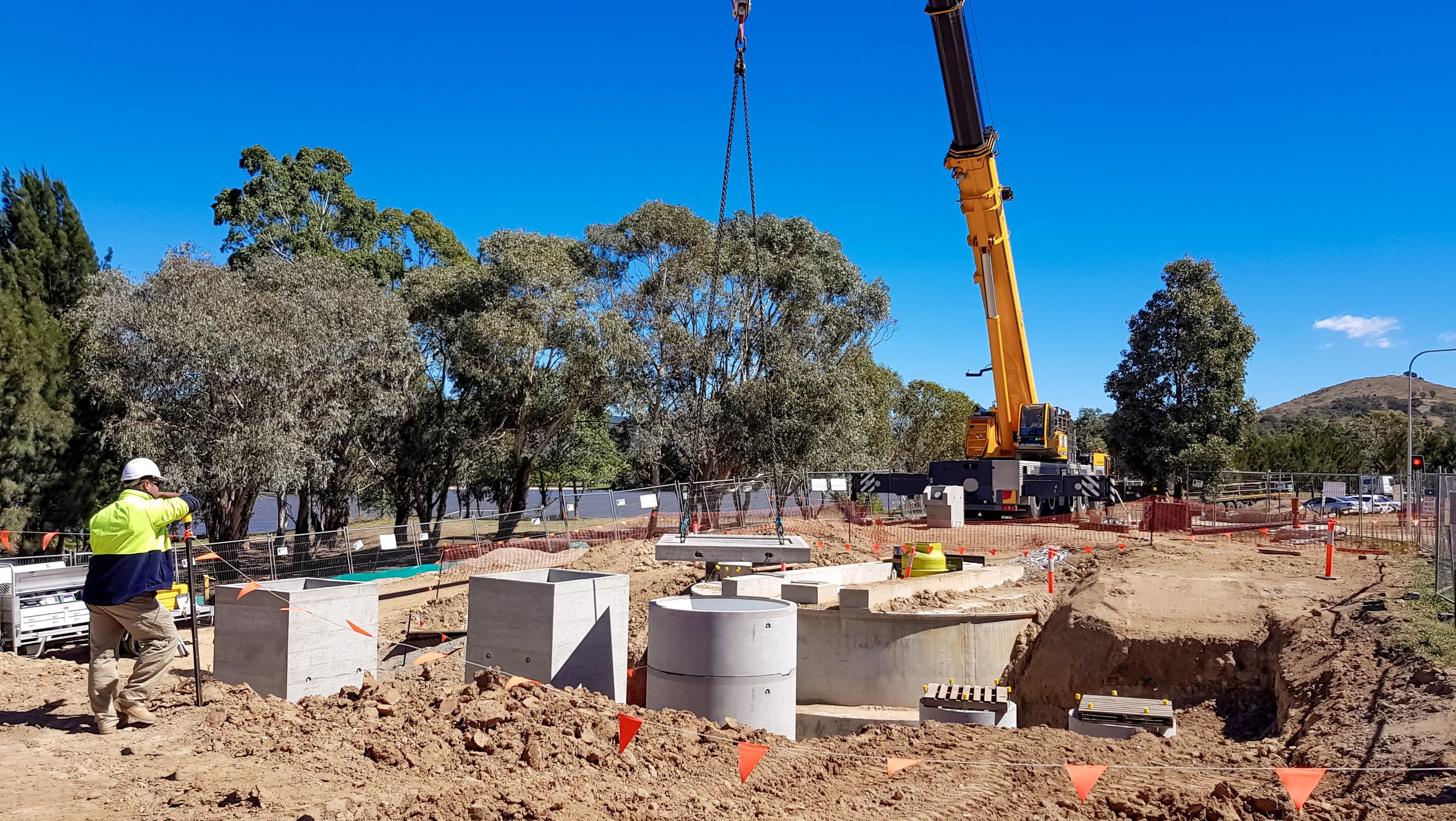 Sewer Pump Station Install