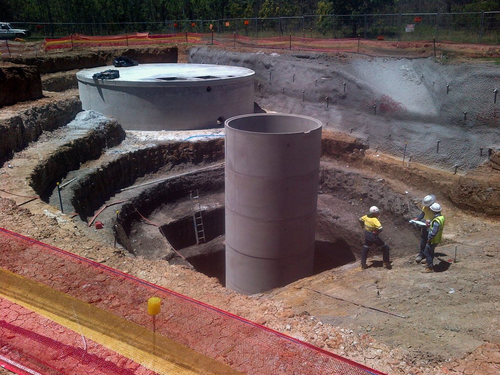 Sewer Pump Station Installation