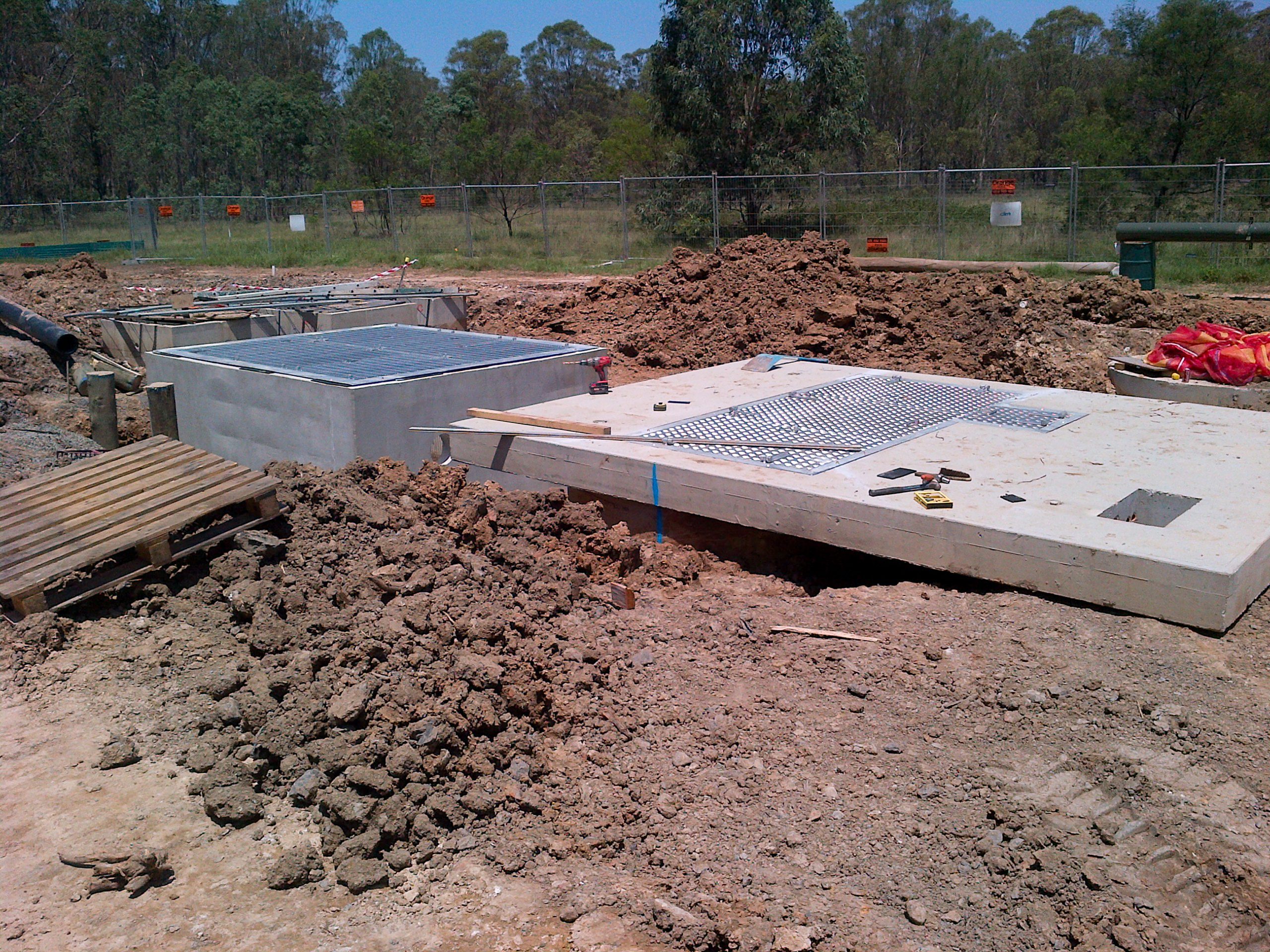 Sewer Pump Station Installation