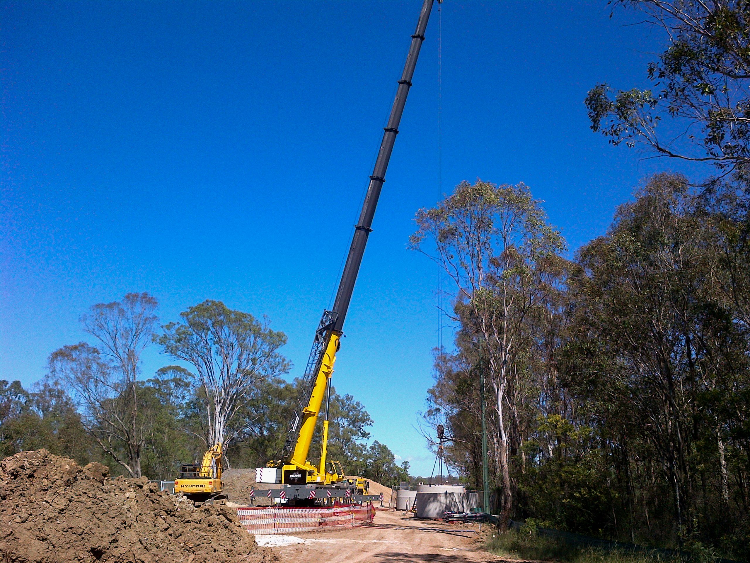 Sewer Pump Station Installation