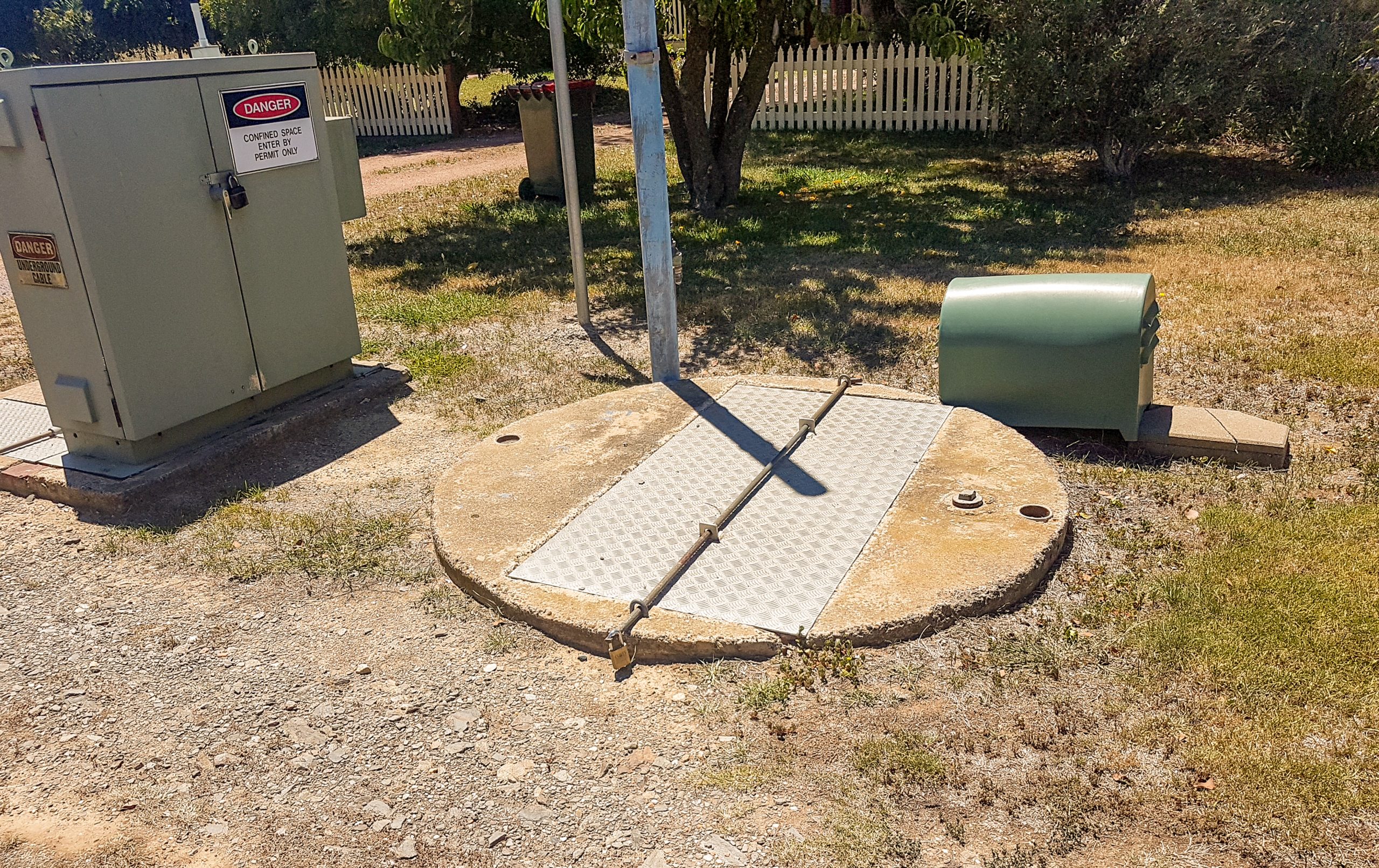 Sewer Pump Station Before