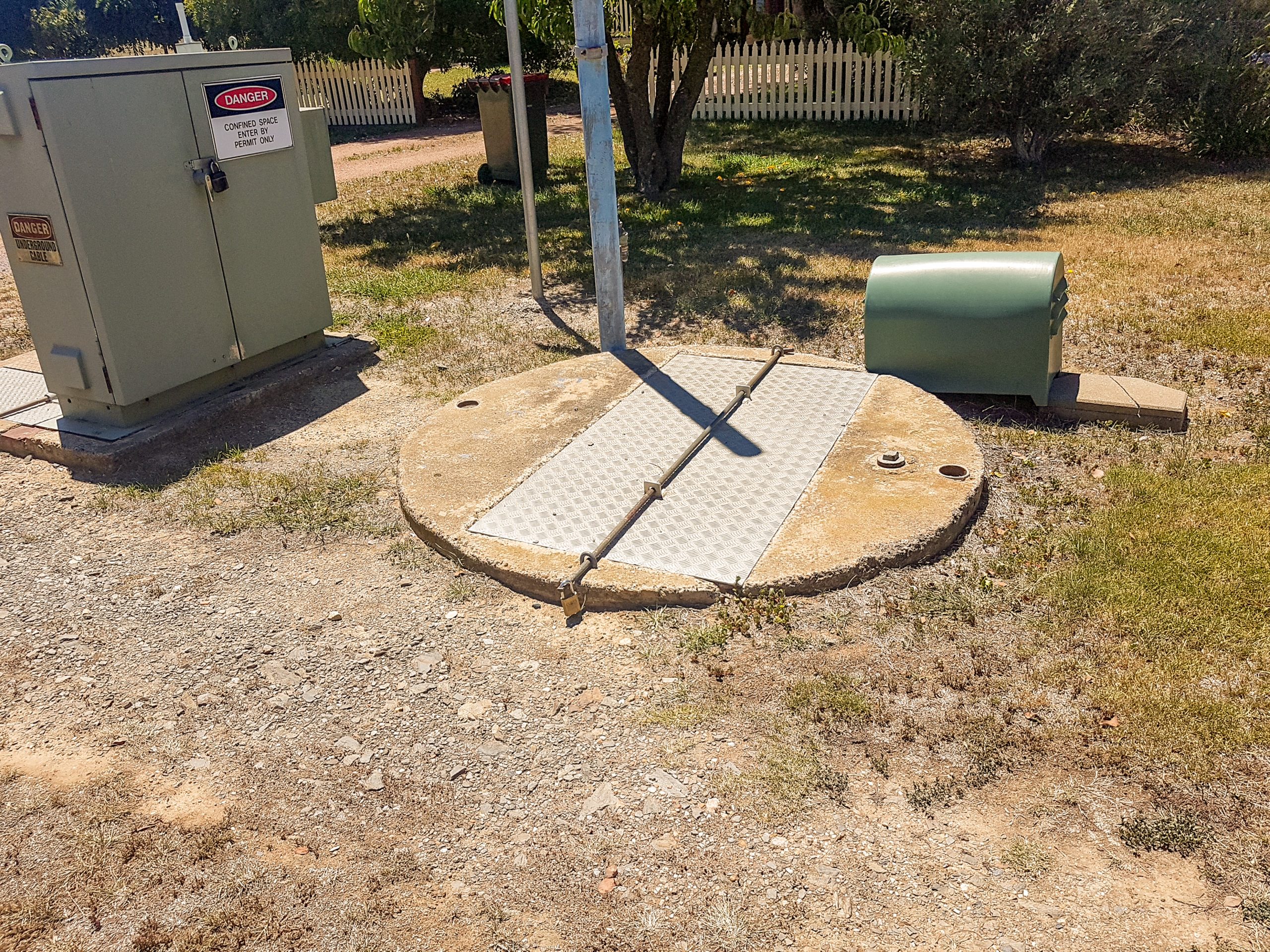 Sewer Pump Station Before