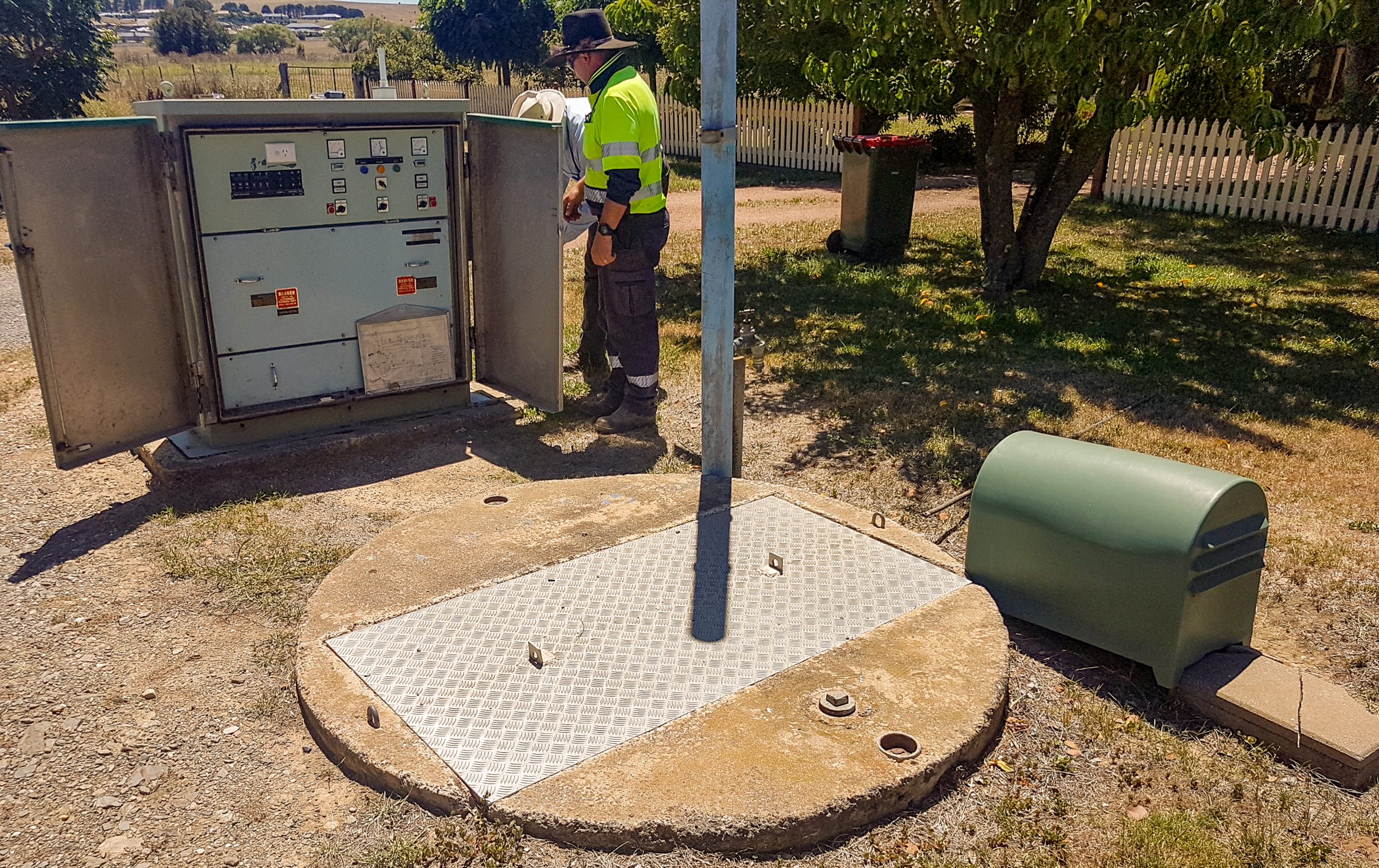 Sewer Pump Station Before