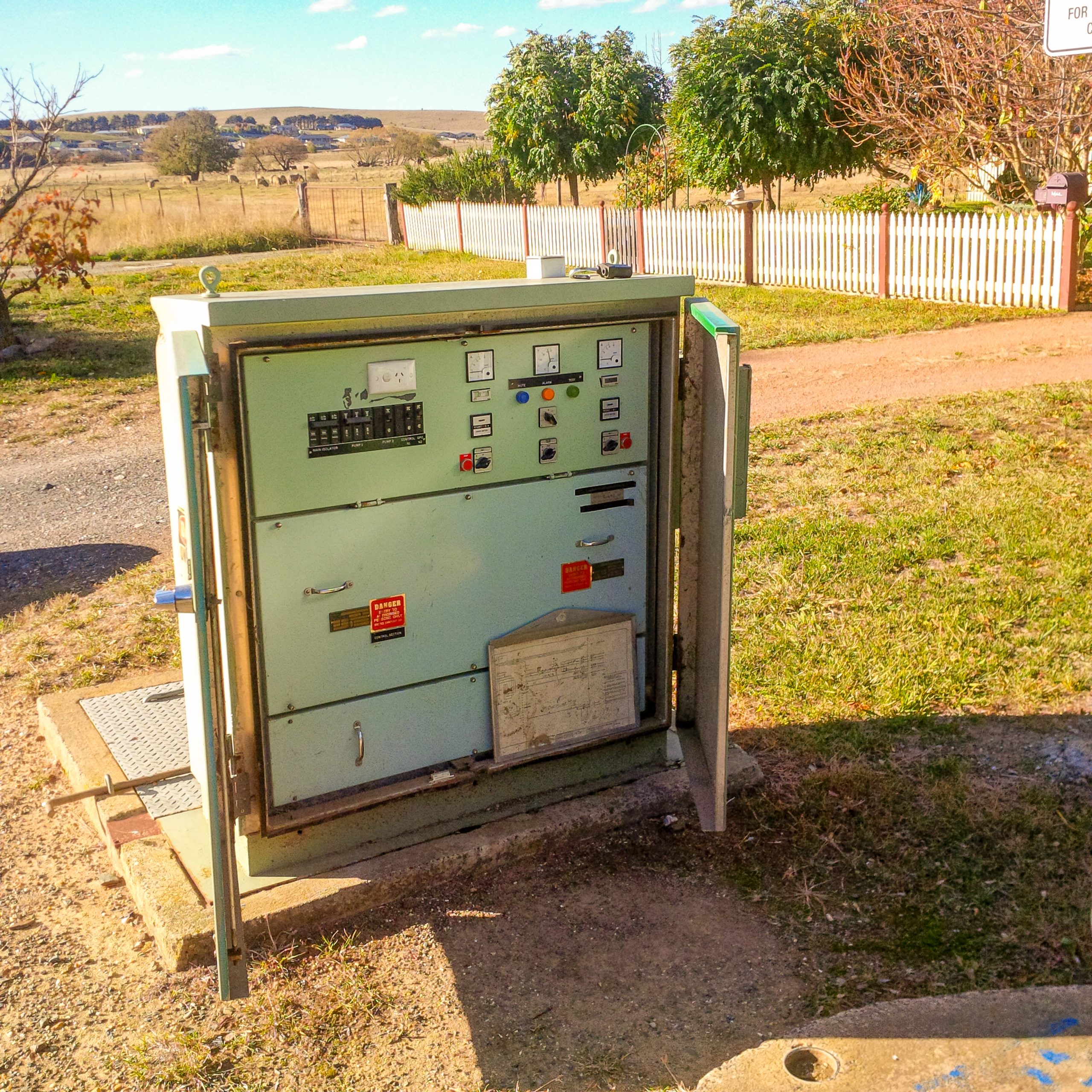 Sewer Pump Station Controller Before