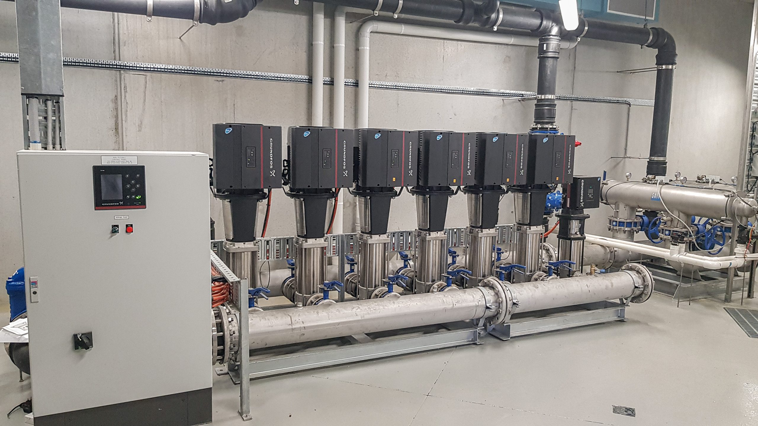 Water Booster Pump Station