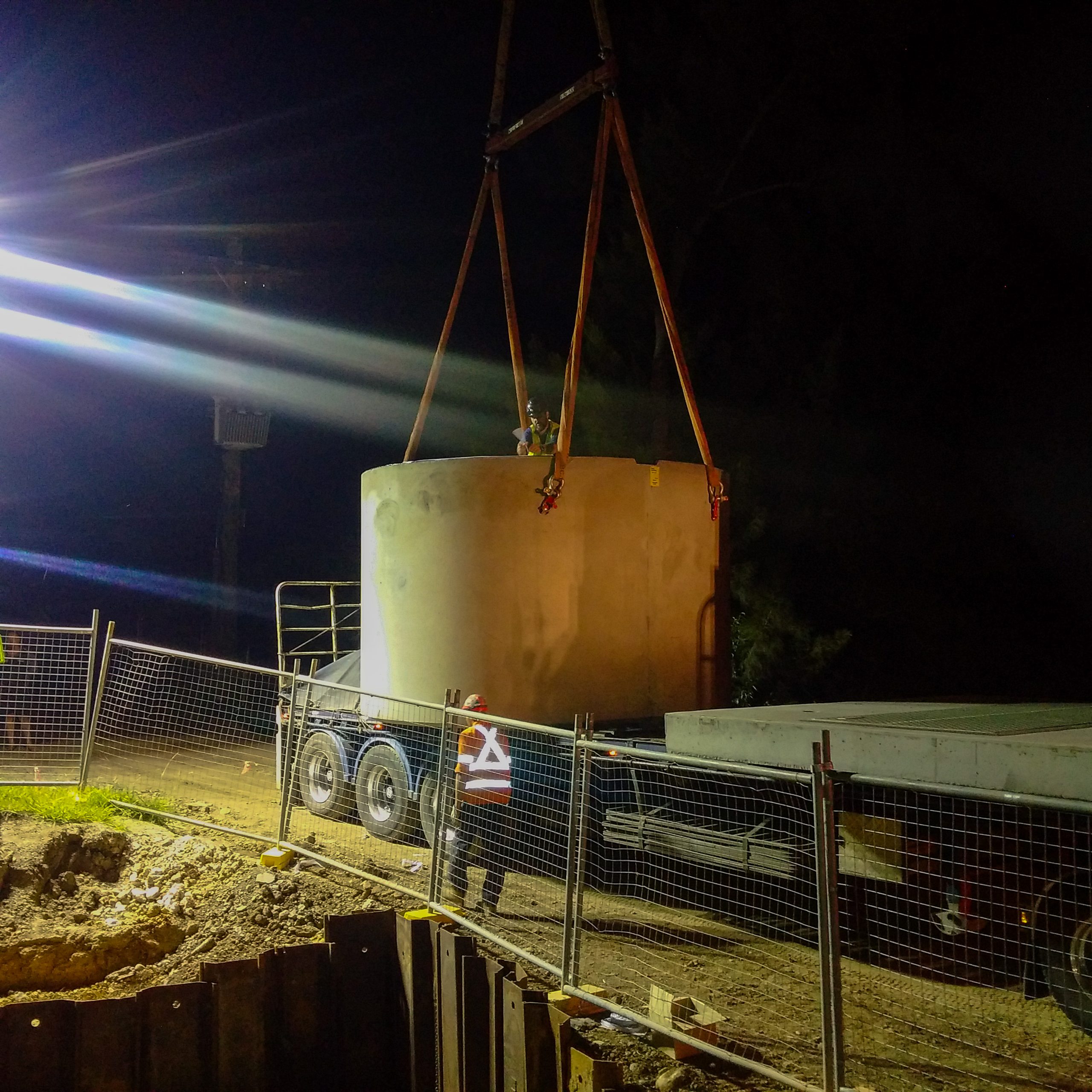 Sewer Pump Station Install