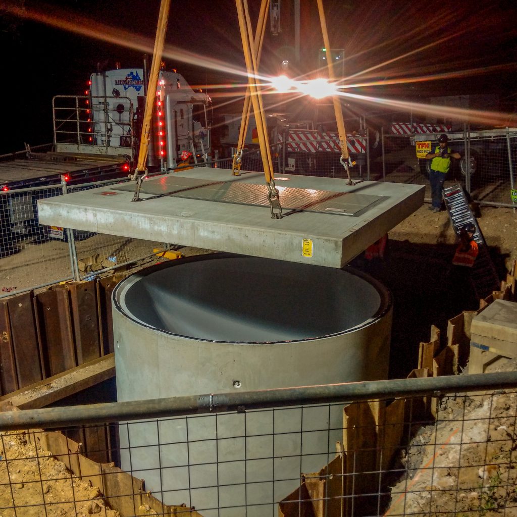 Sewer Pump Station Install