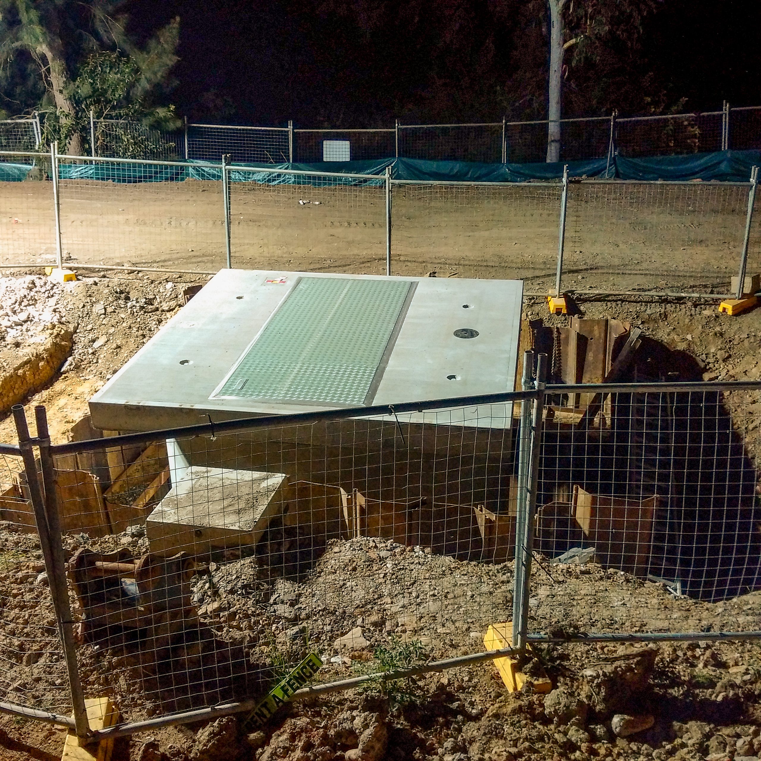 Sewer Pump Station Install