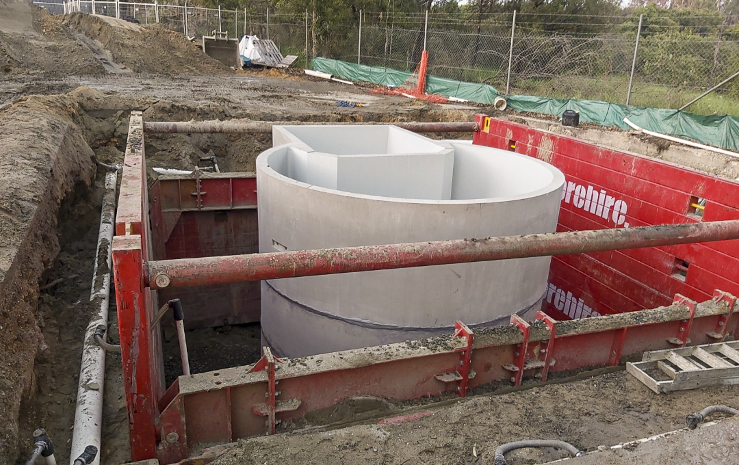 Sewer Pump Station Install