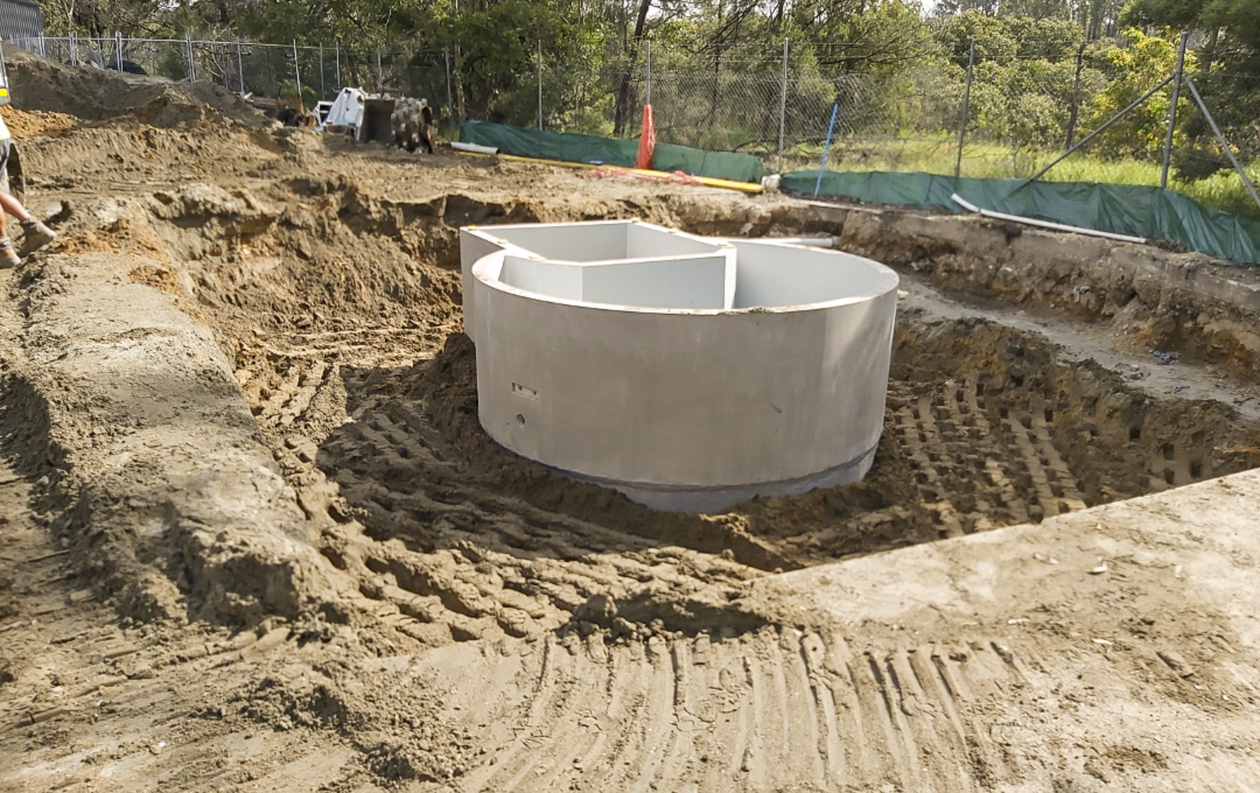 Sewer Pump Station Install