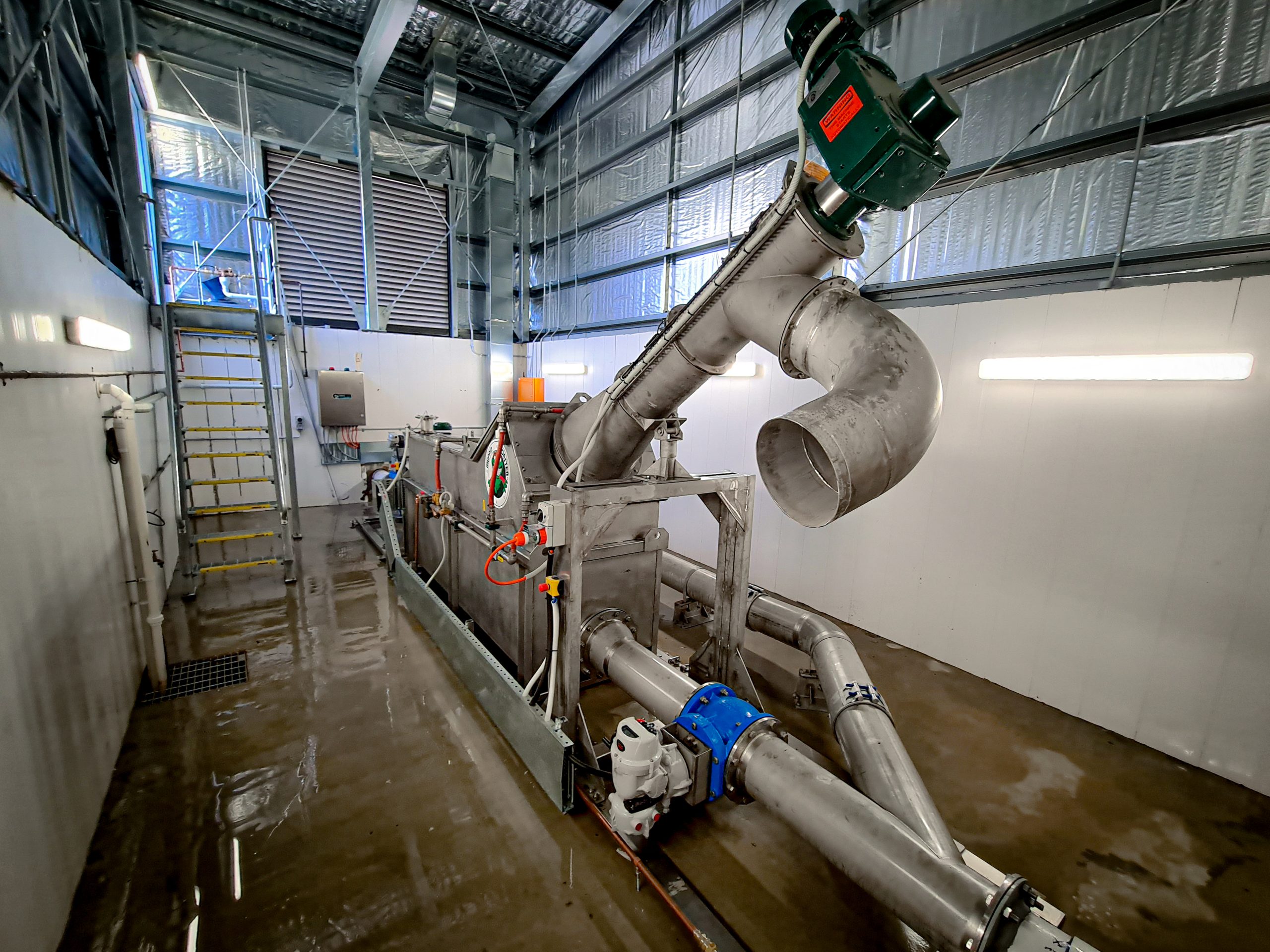 Sewer Screening System Complete