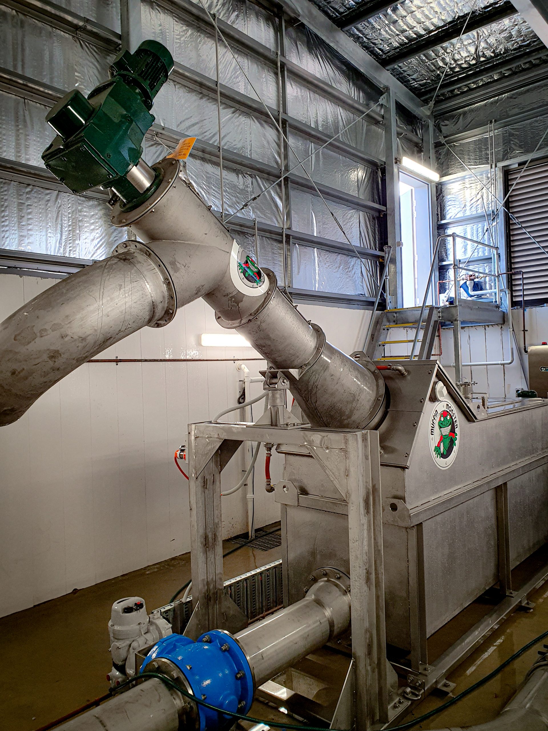 Sewer Screening System Complete