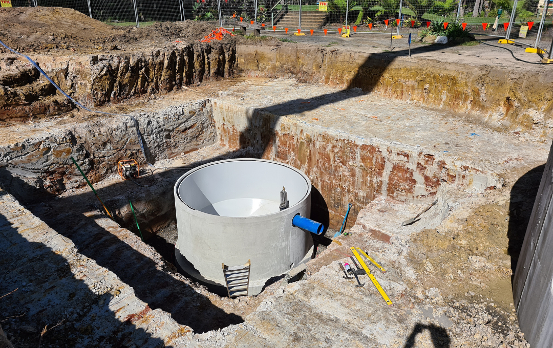 Sewer Pump Station Install