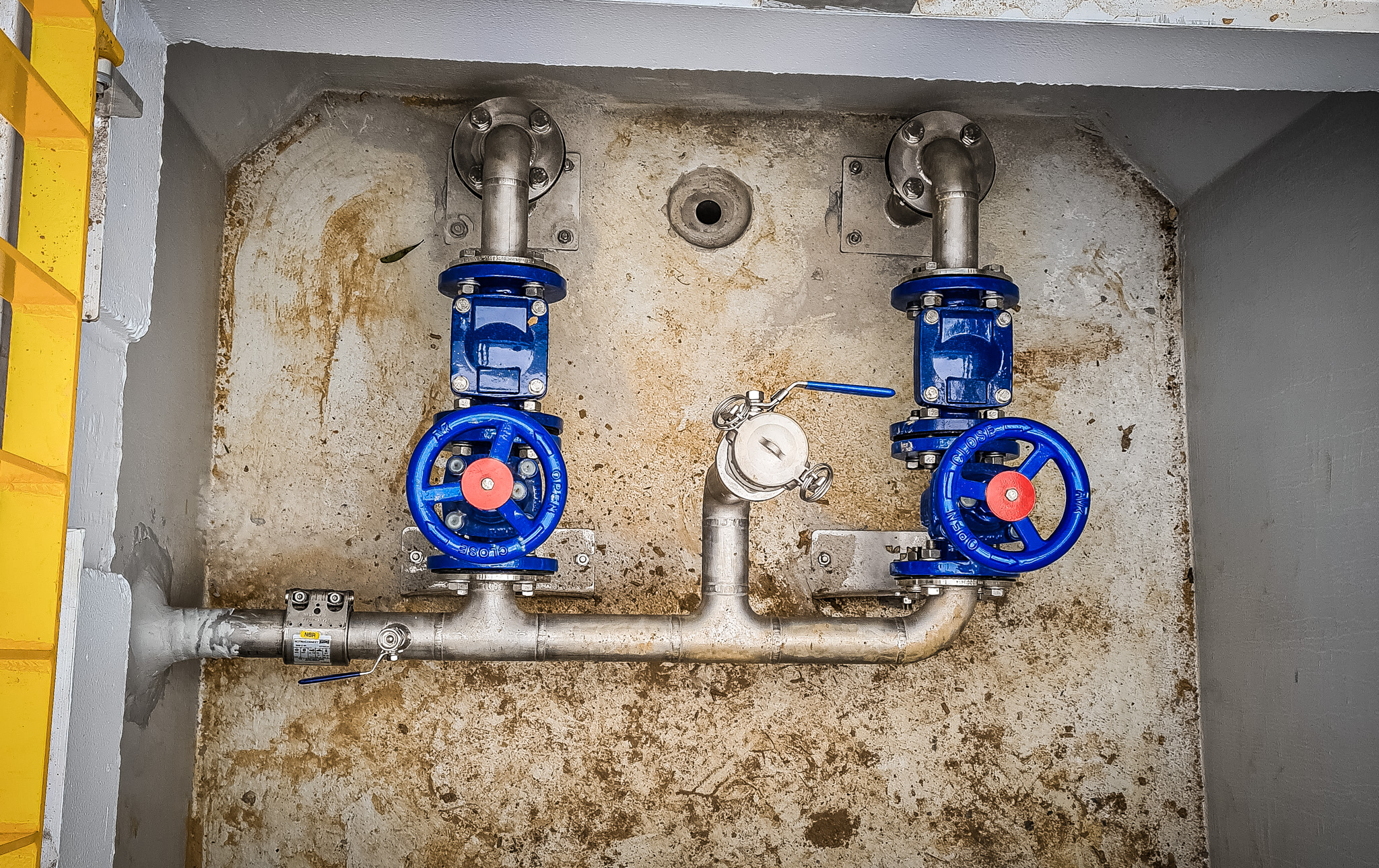 Sewerage Pump Station Valve Chamber