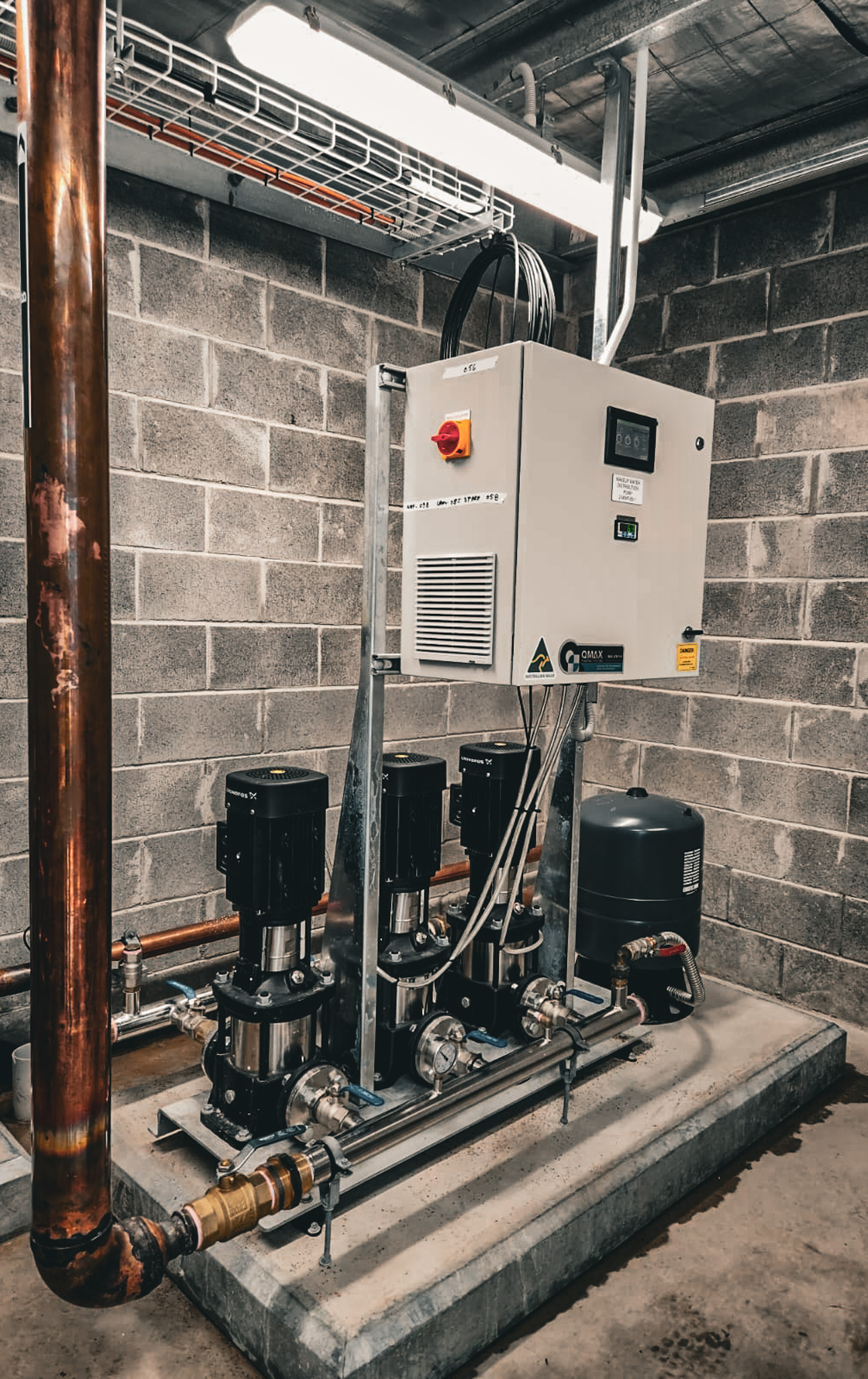 Industrial Water Pump System
