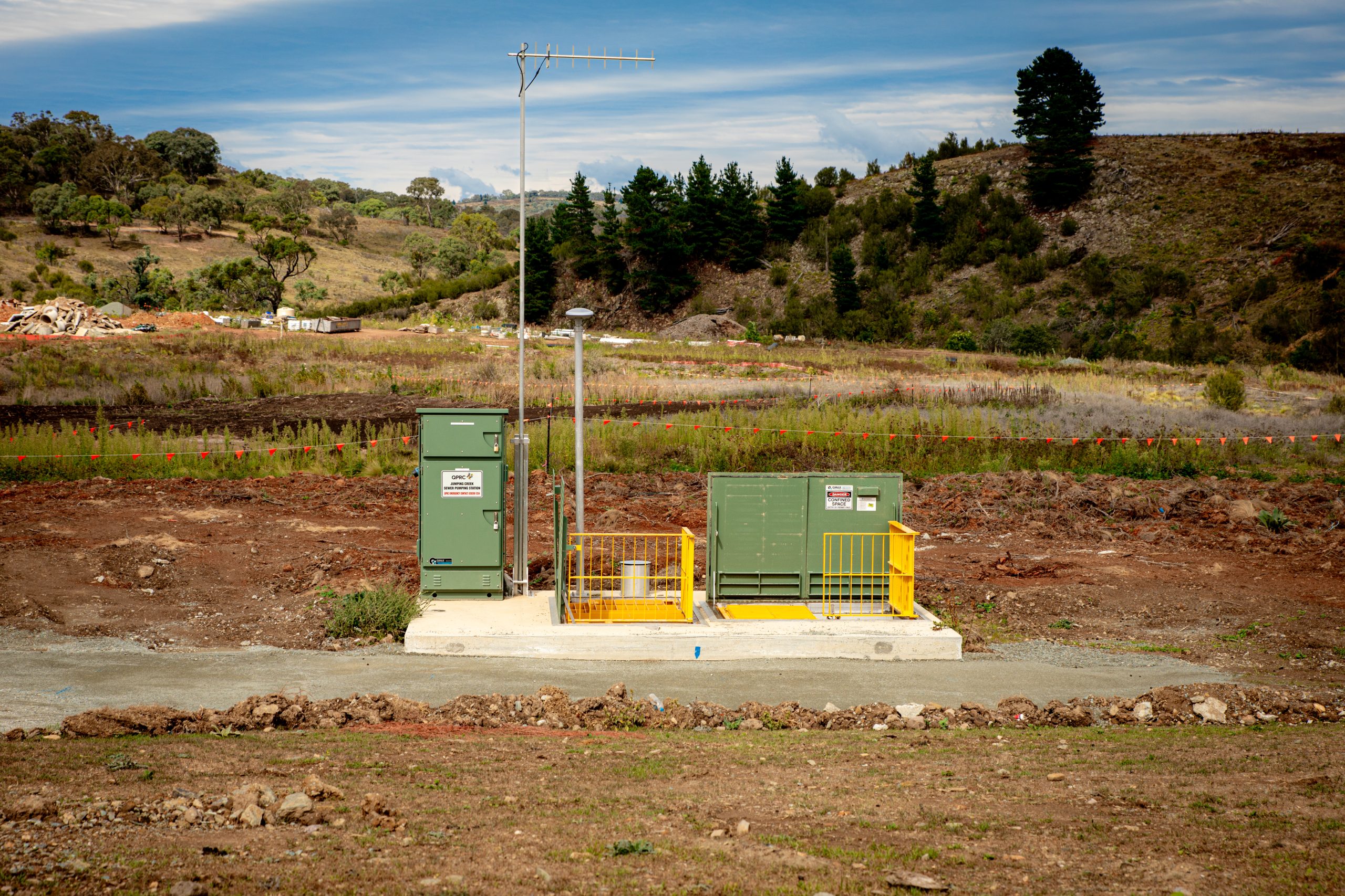 Sewer Pump Station Complete