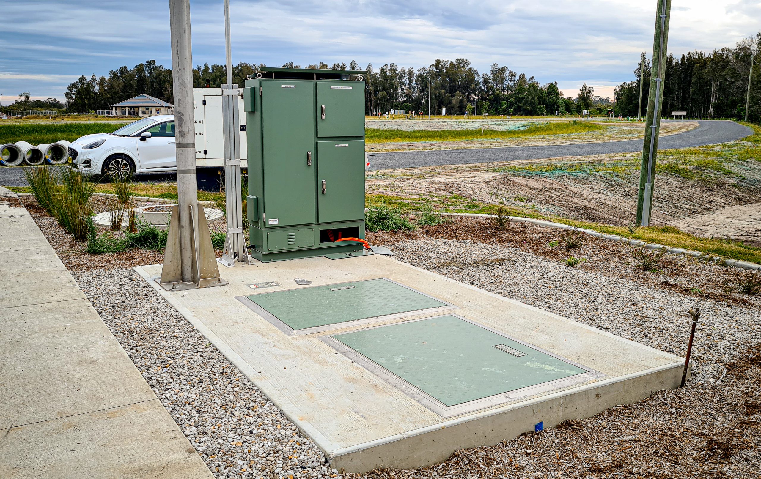 Sewer Pump Station Complete