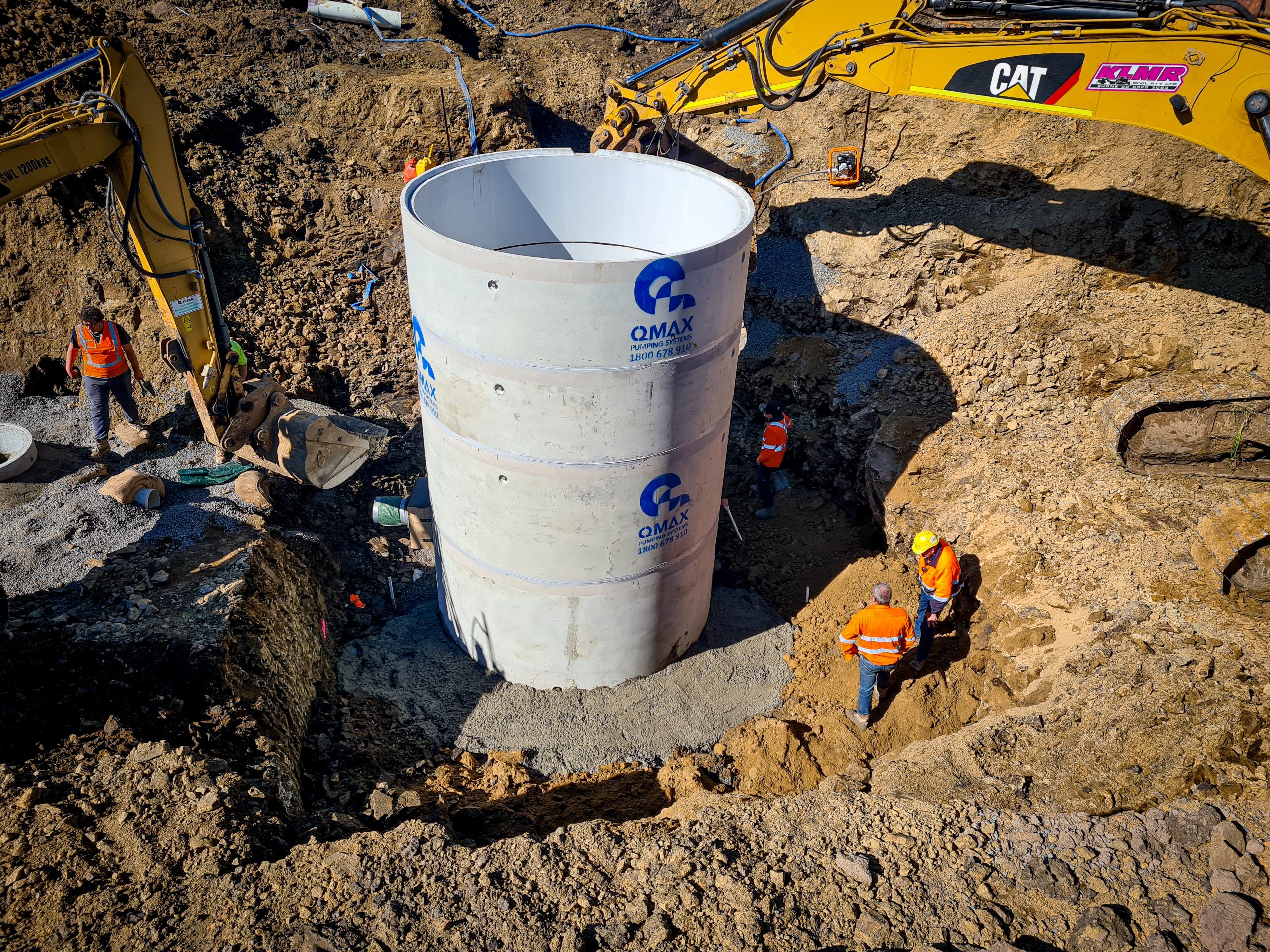 Sewer Pump Station Install