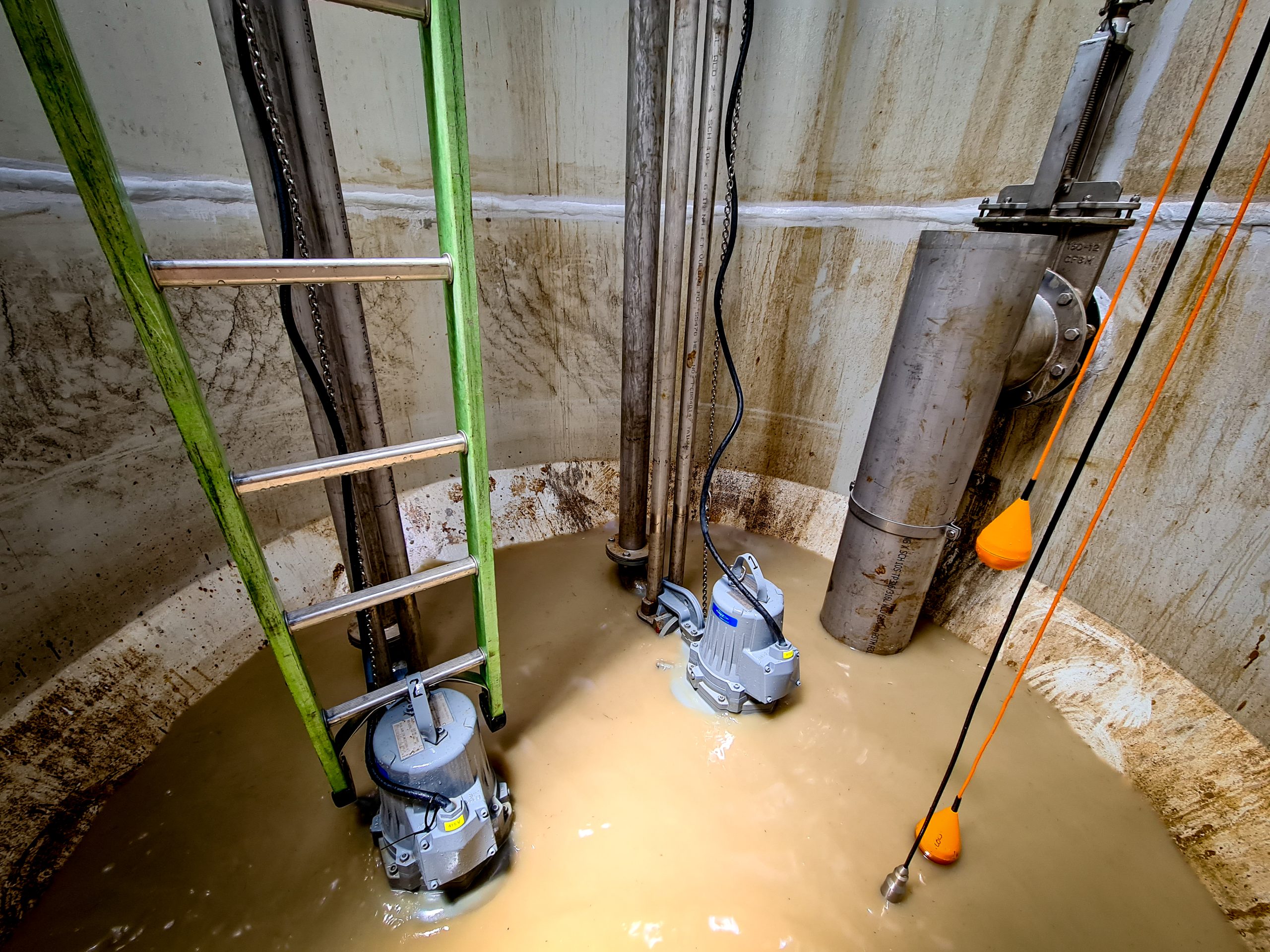 Sewer Pump Station Install