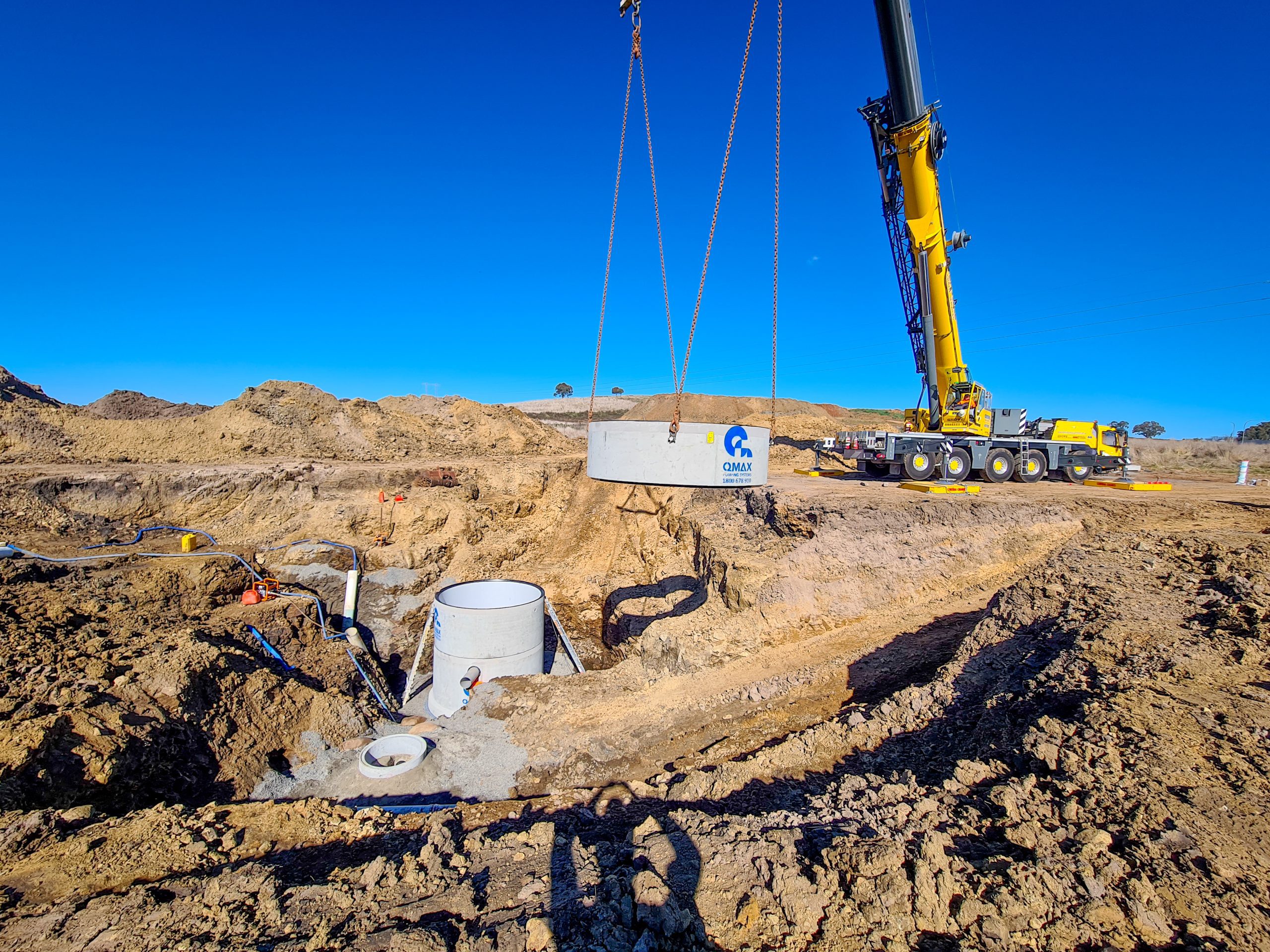Sewer Pump Station Install