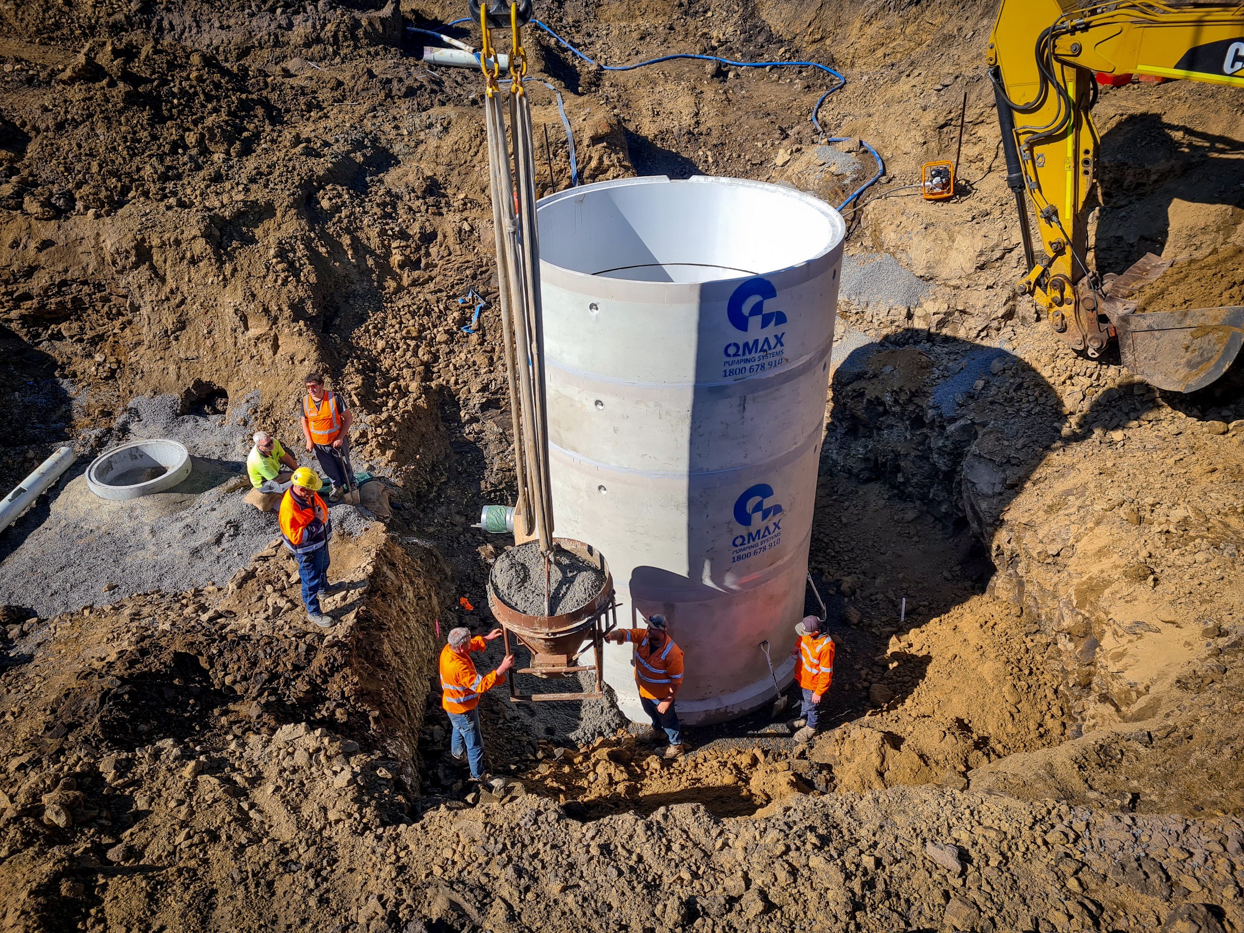 Sewer Pump Station Install