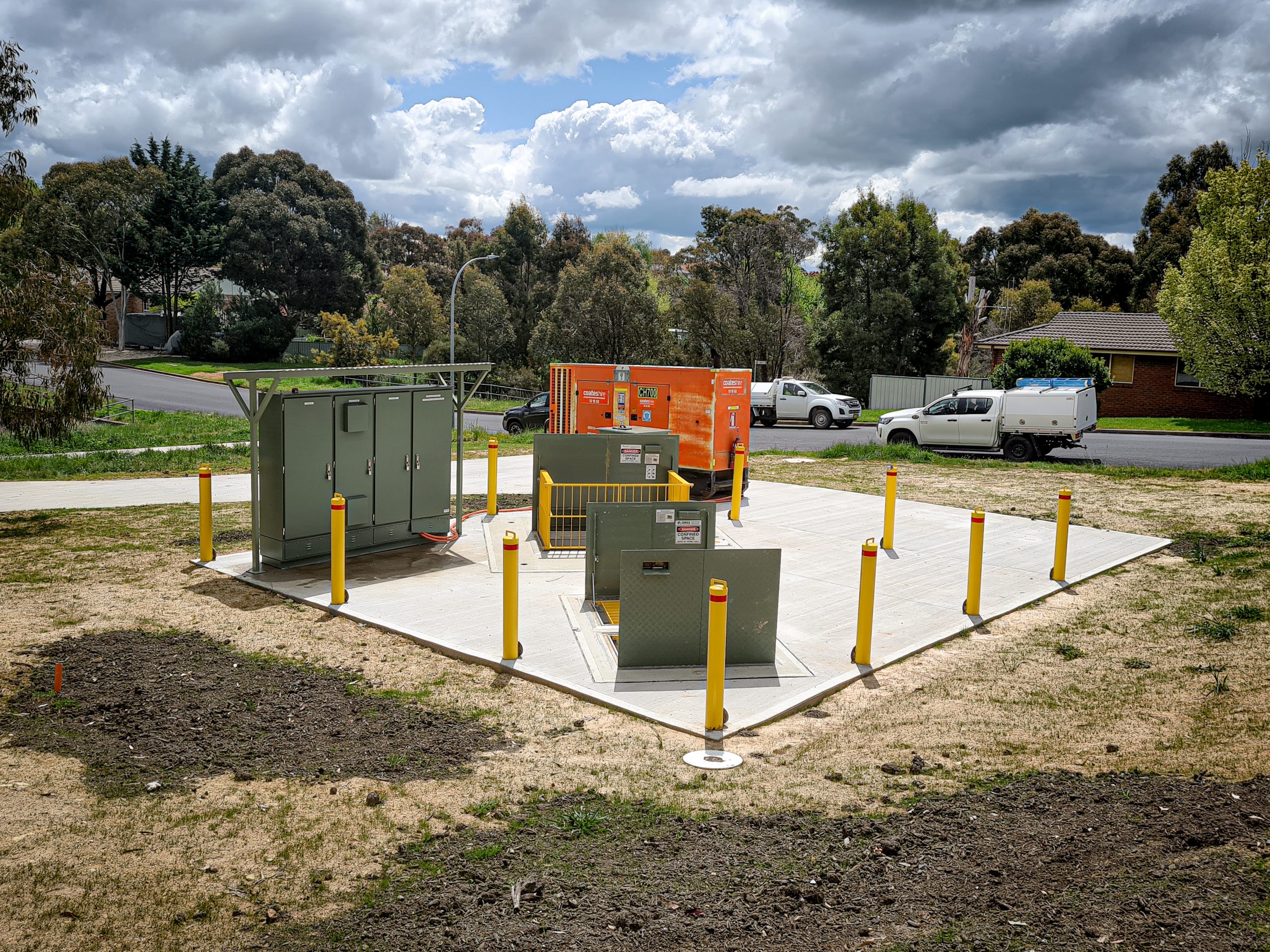 Sewer Pump Station Complete