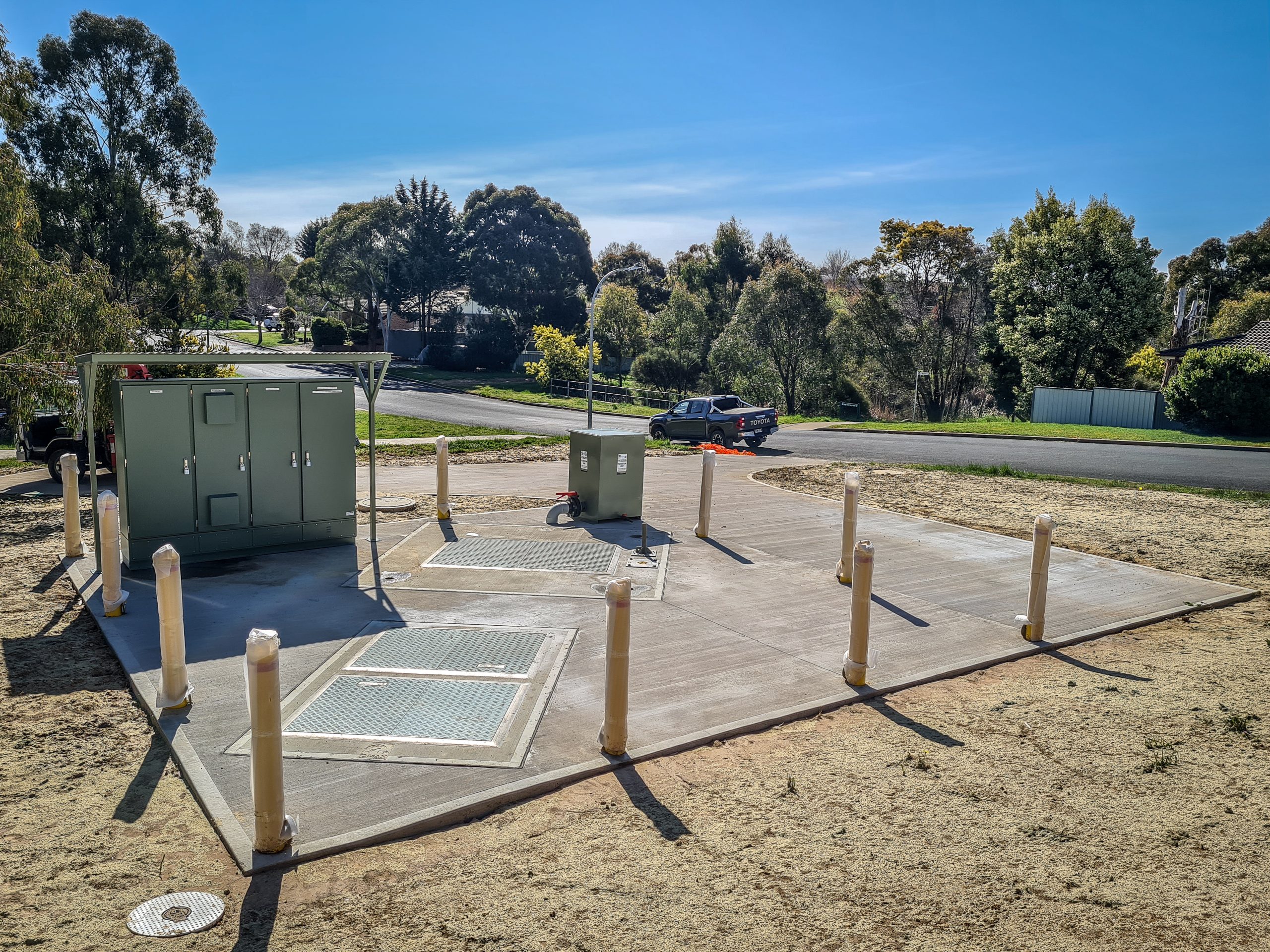 Sewer Pump Station Complete