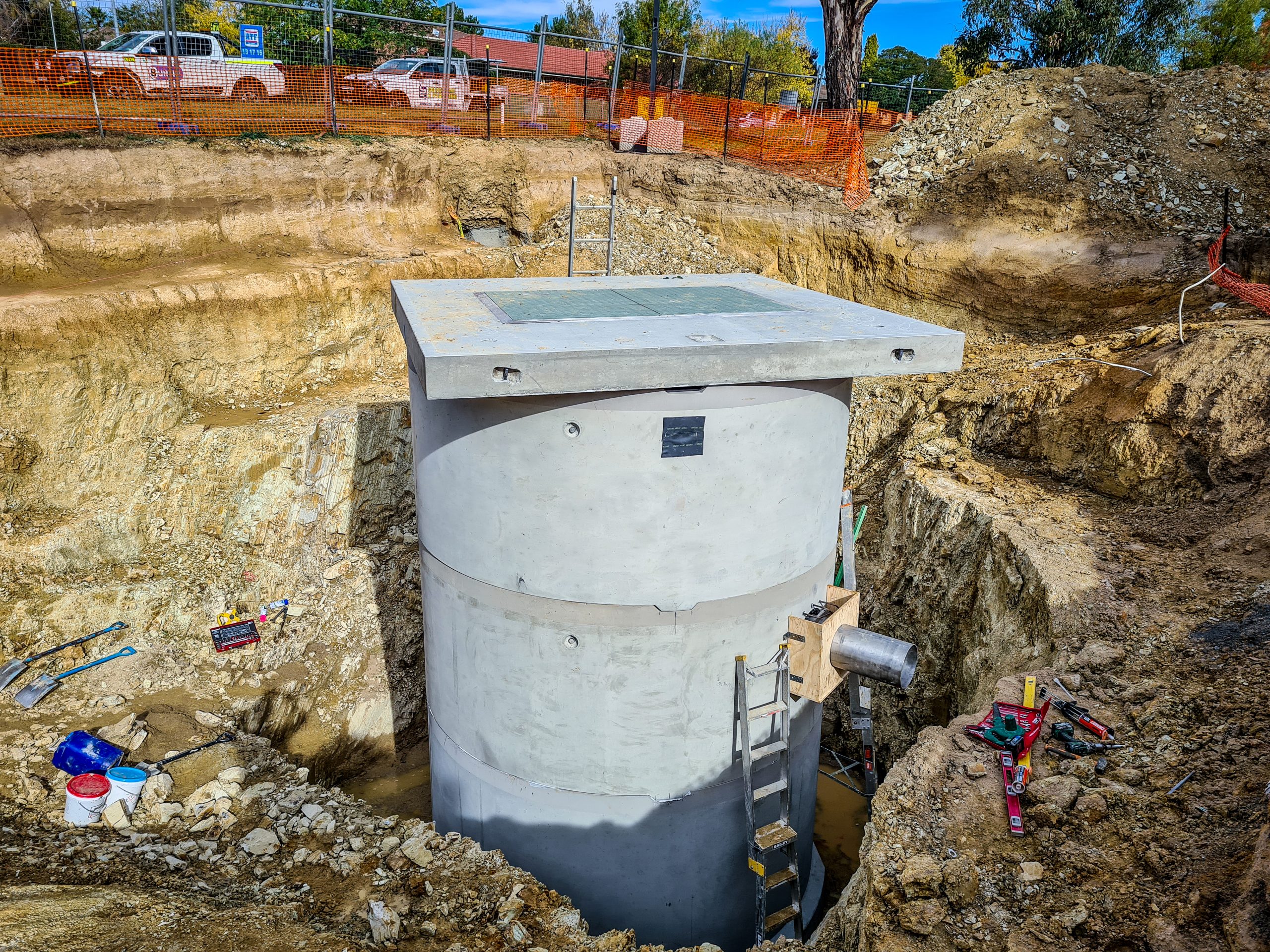 Sewer Pump Station Install
