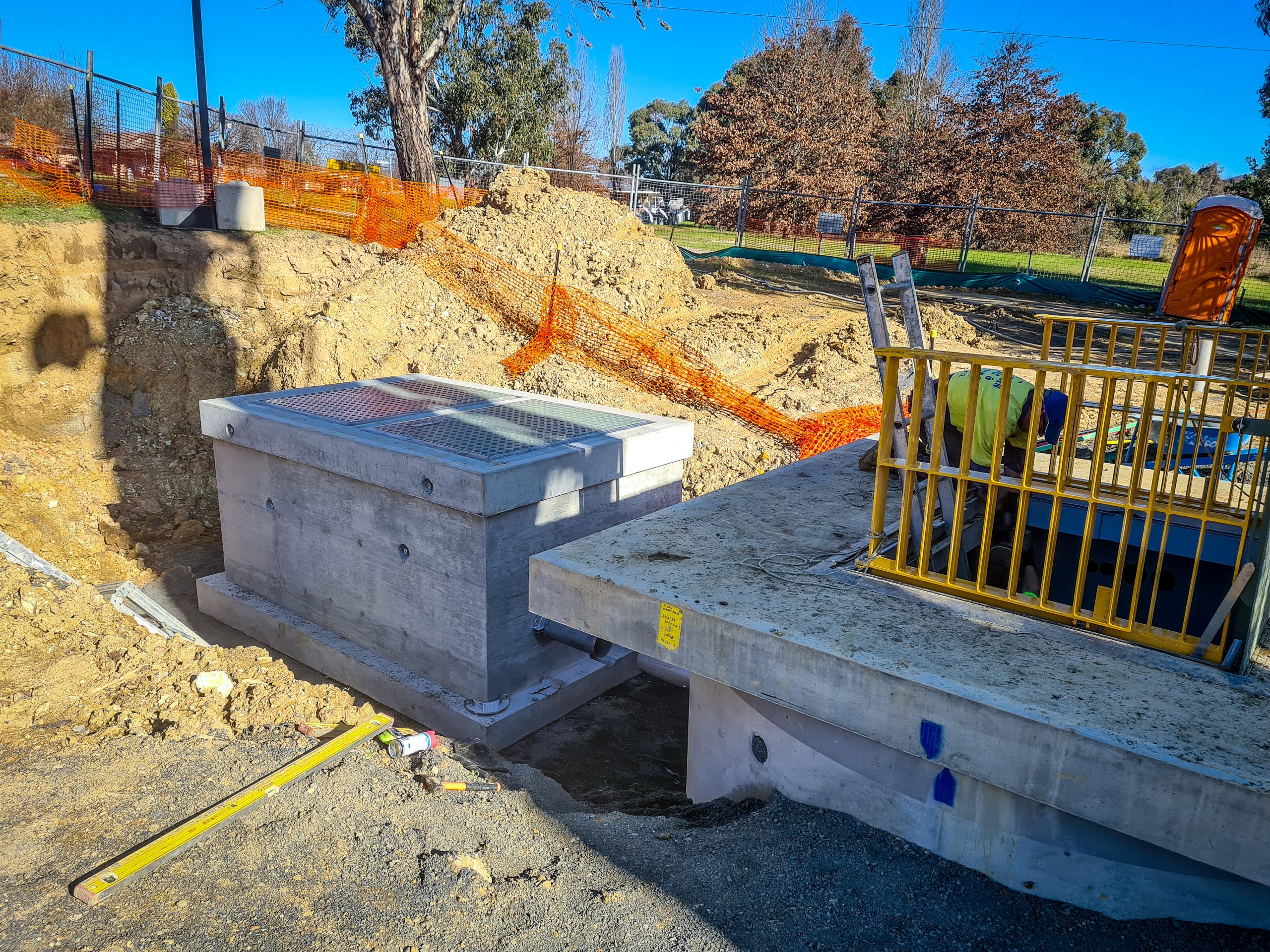 Sewer Pump Station Install
