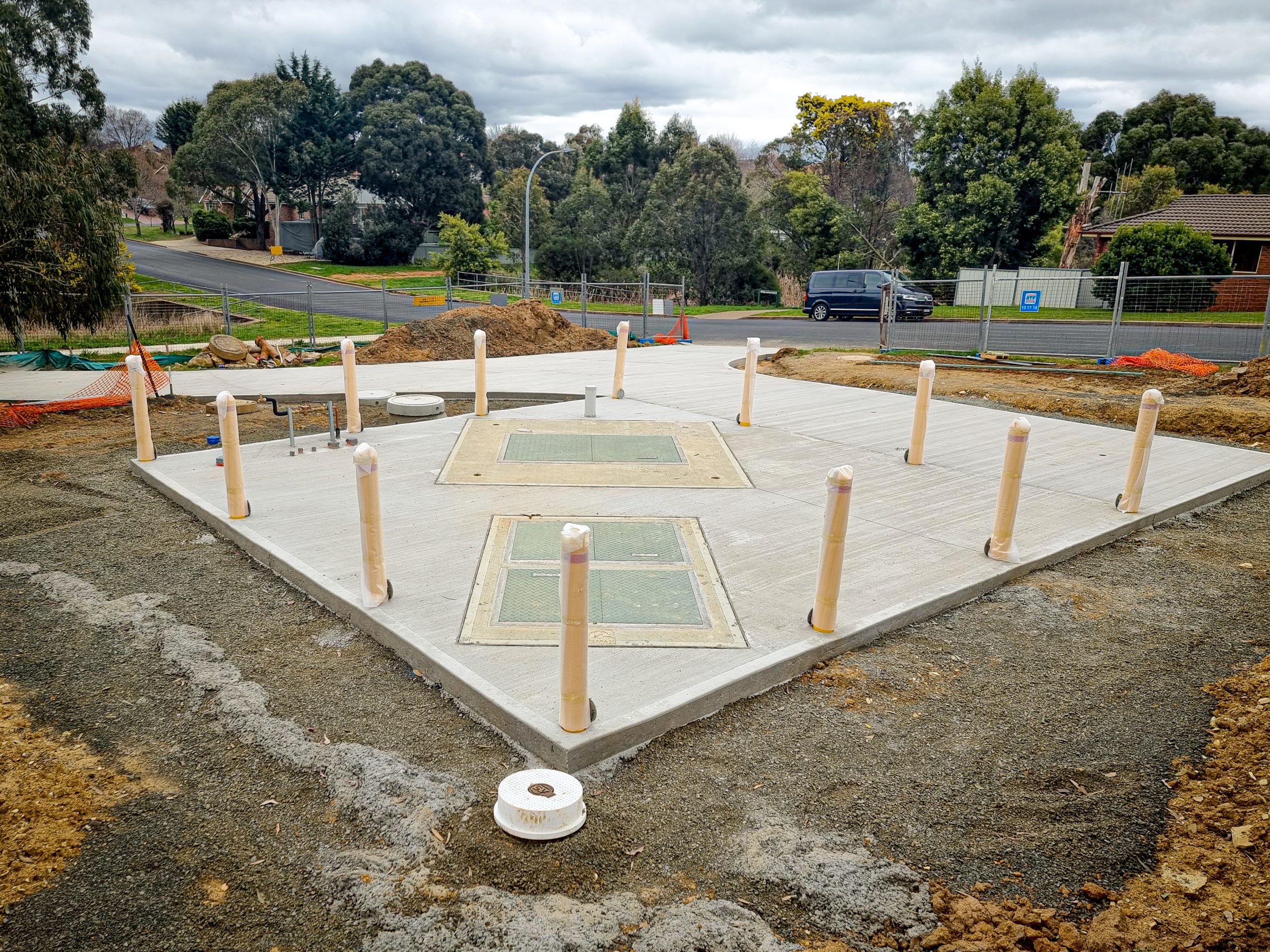 Sewer Pump Station Install