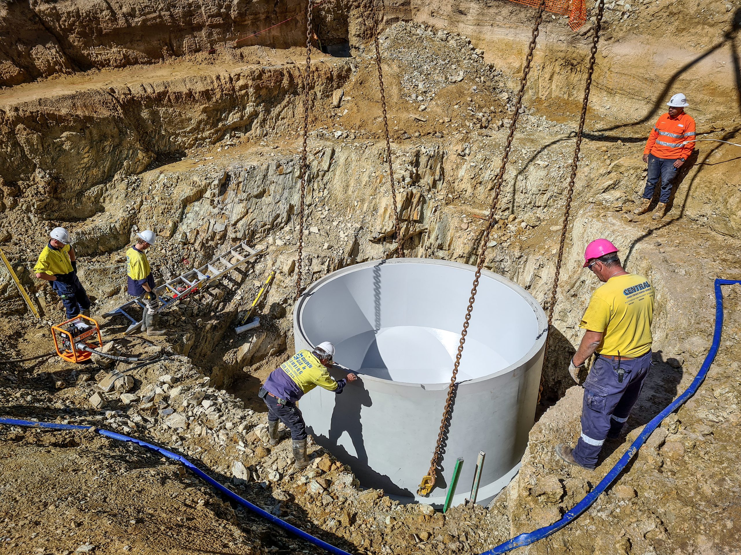 Sewer Pump Station Install