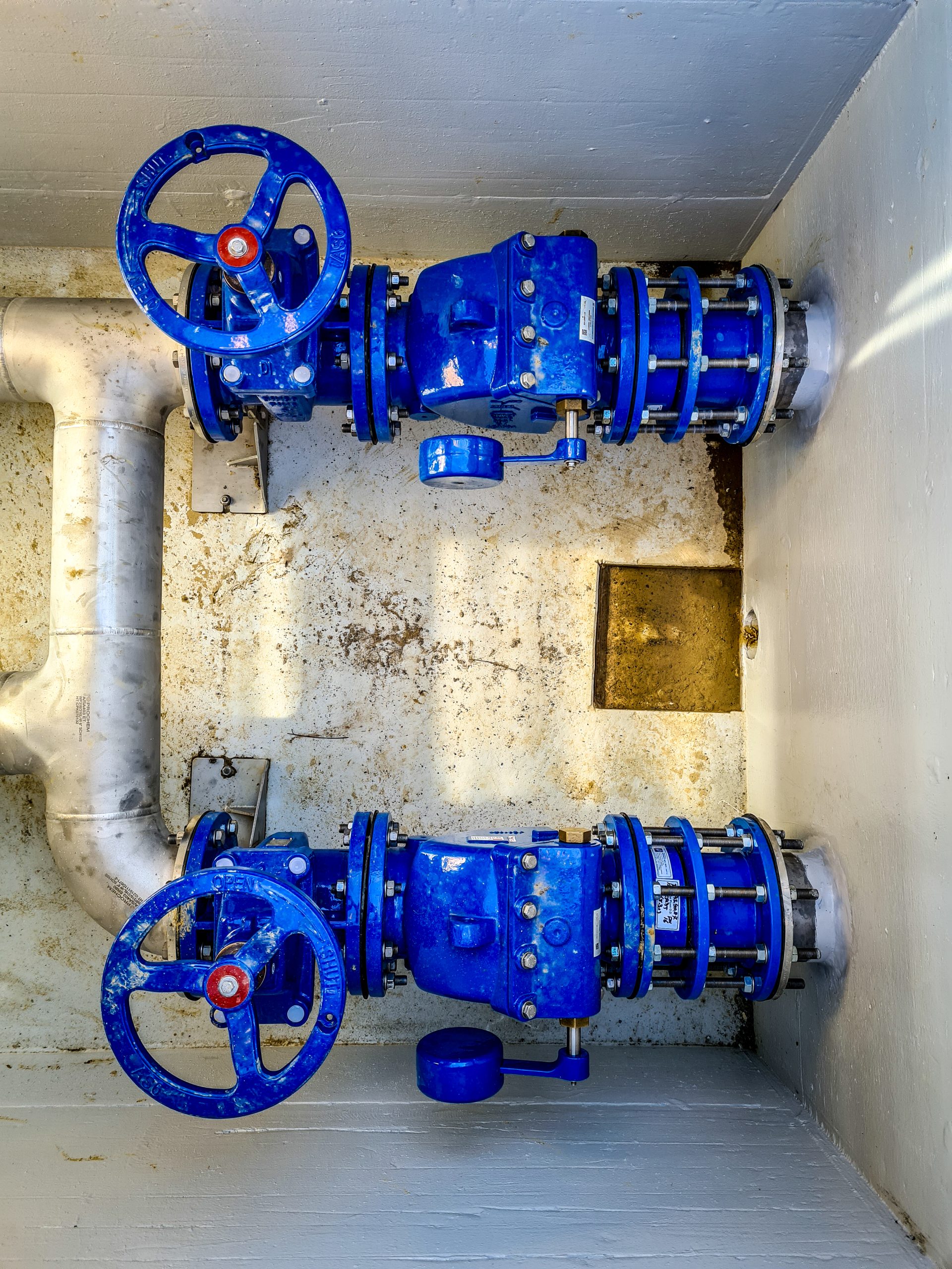 Sewer Pump Station Valve Chamber