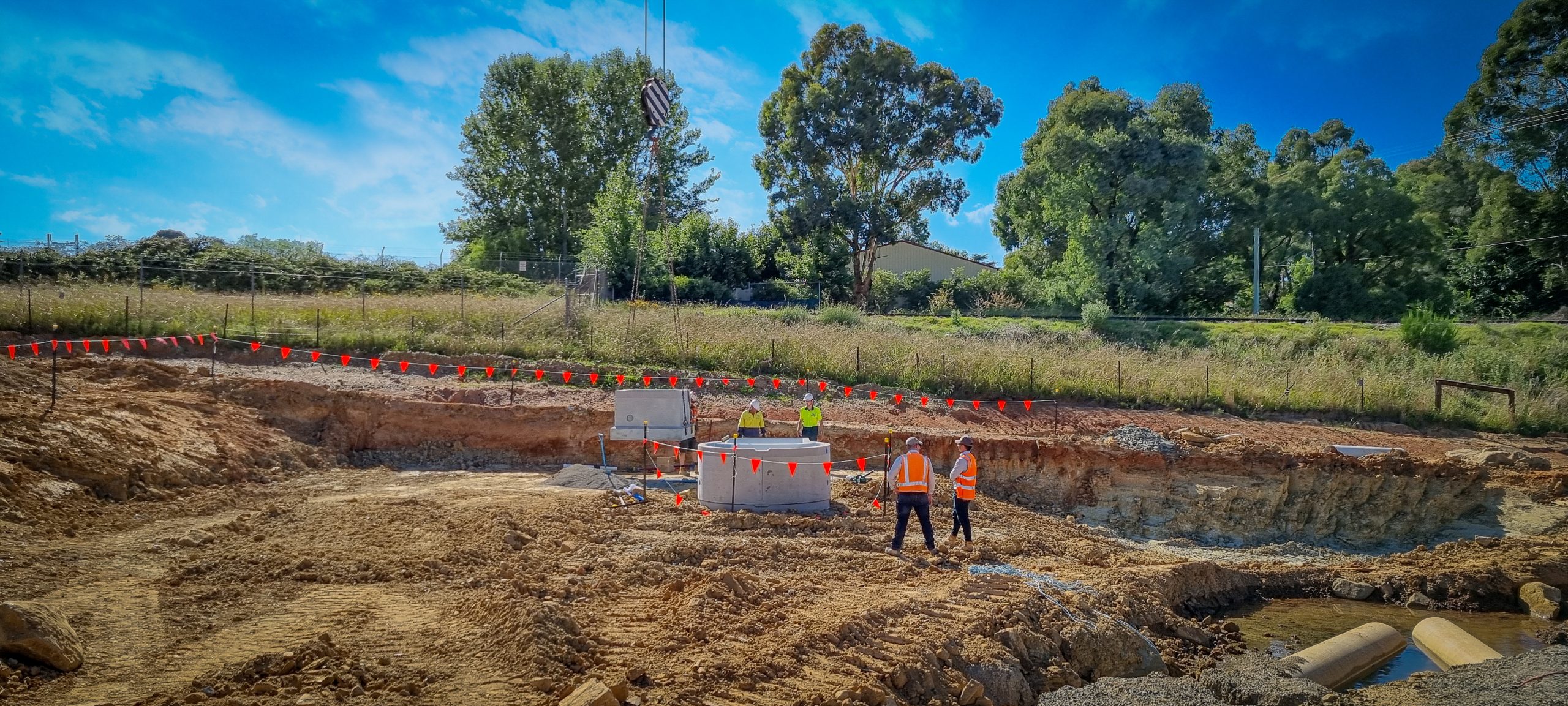 Sewer Pump Station Install