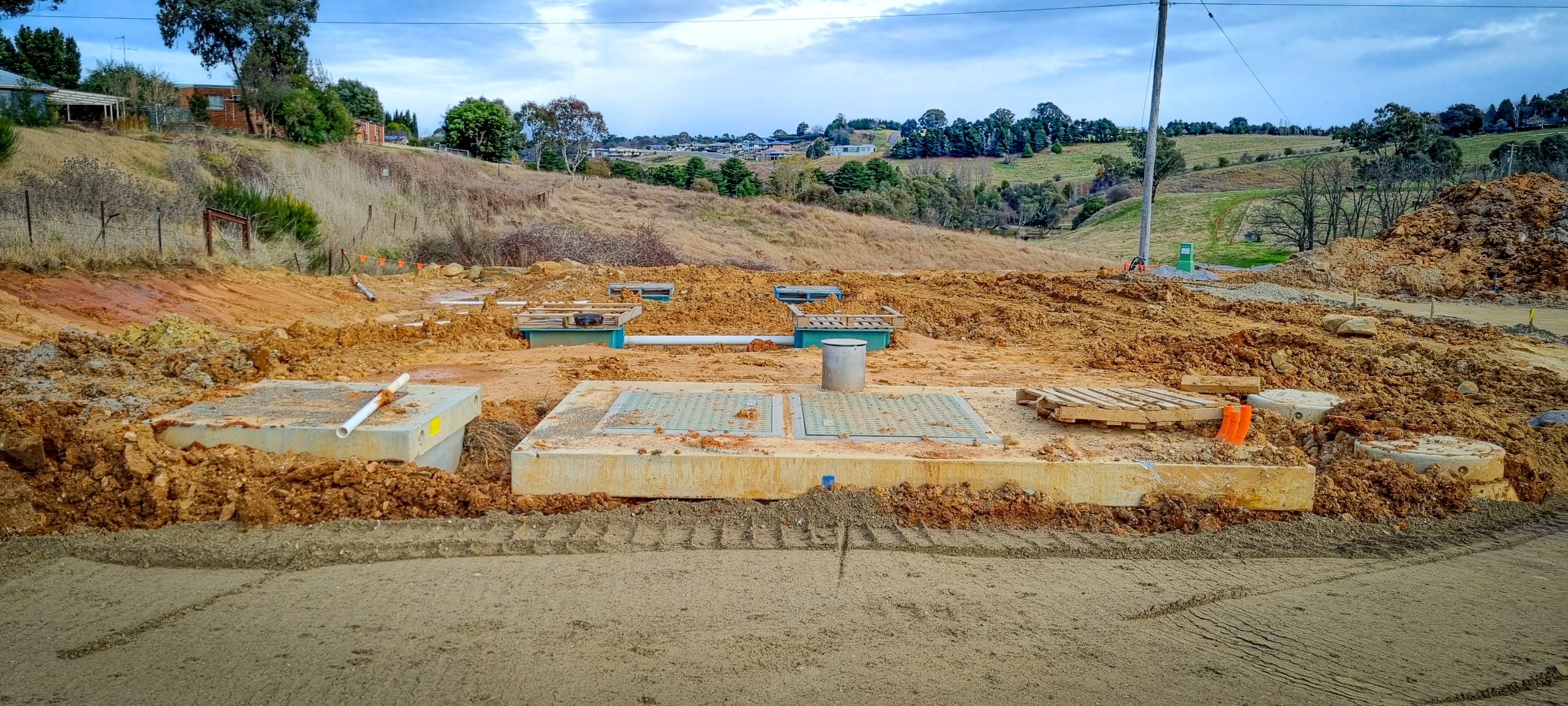 Sewer Pump Station Install