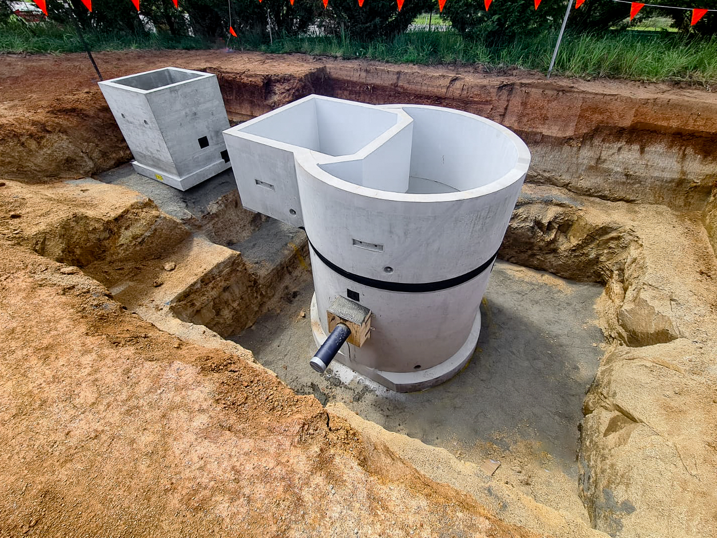 Sewer Pump Station Install