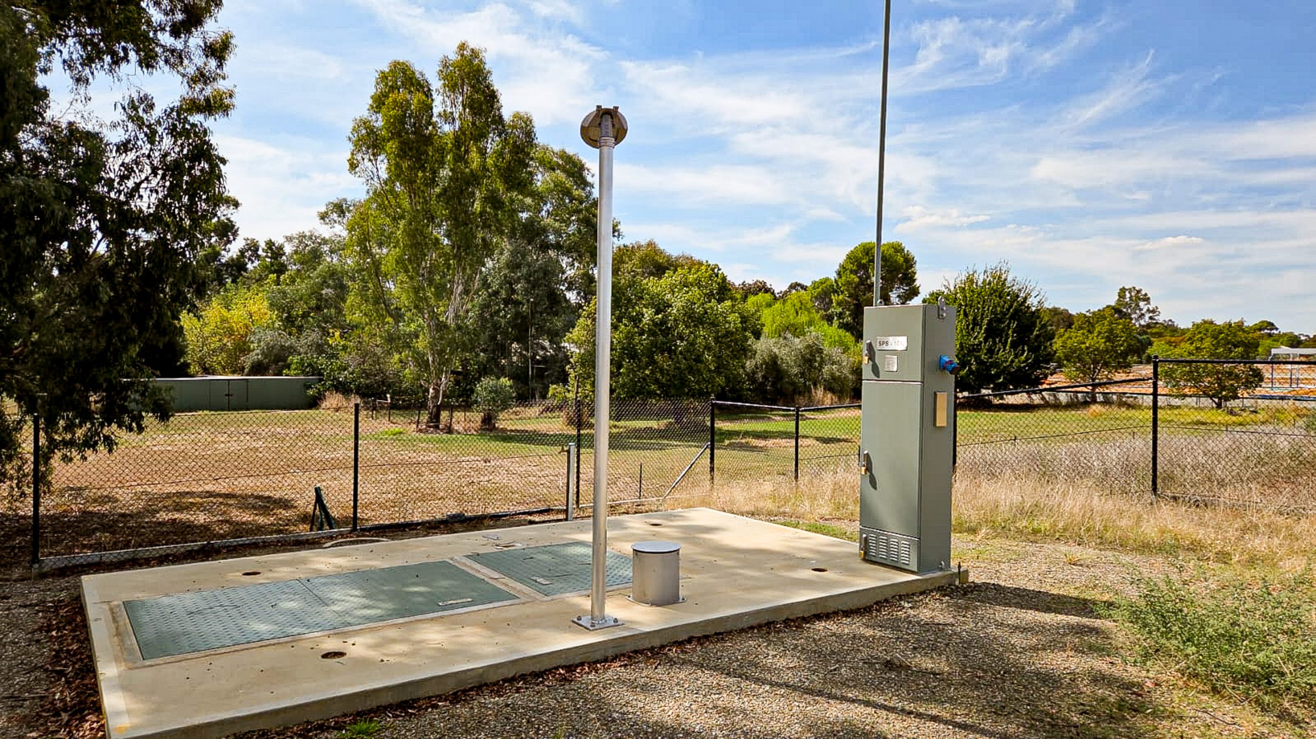 Sewer Pump Station Complete