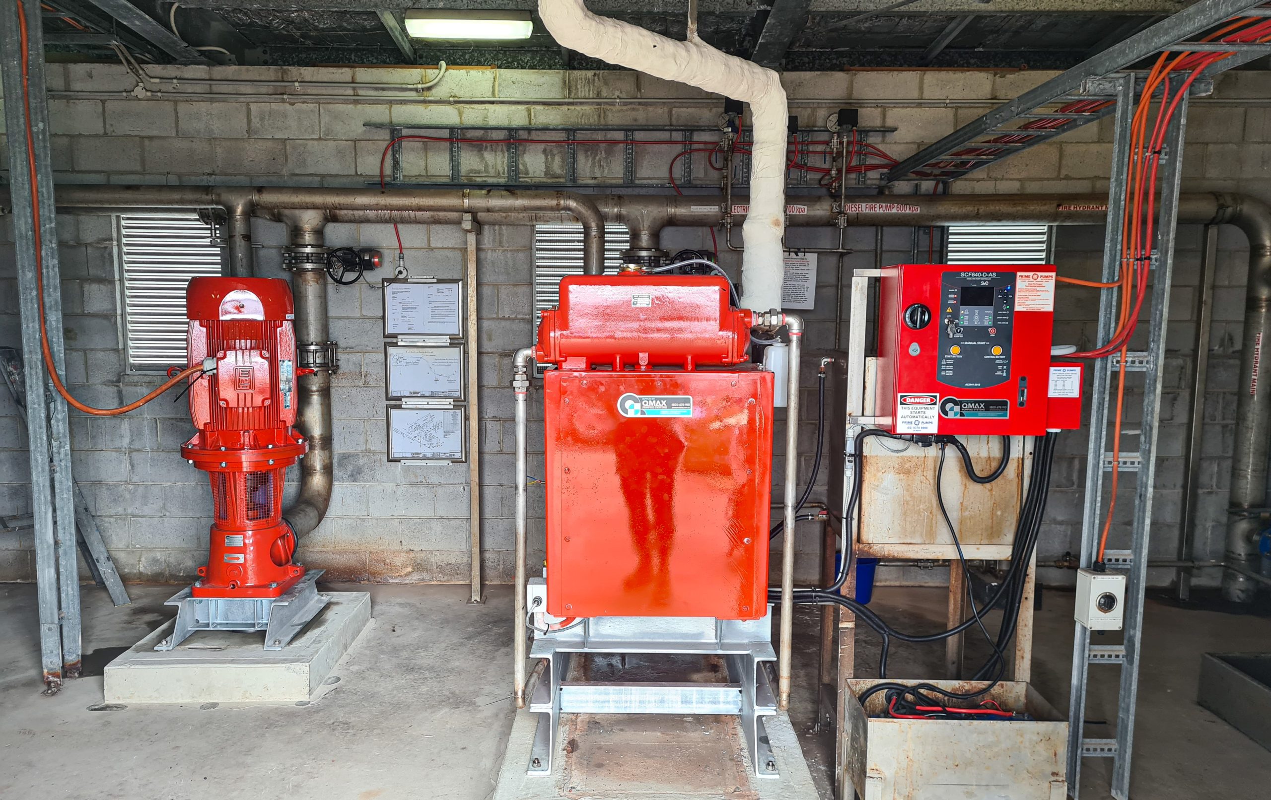 New Fire Pump System