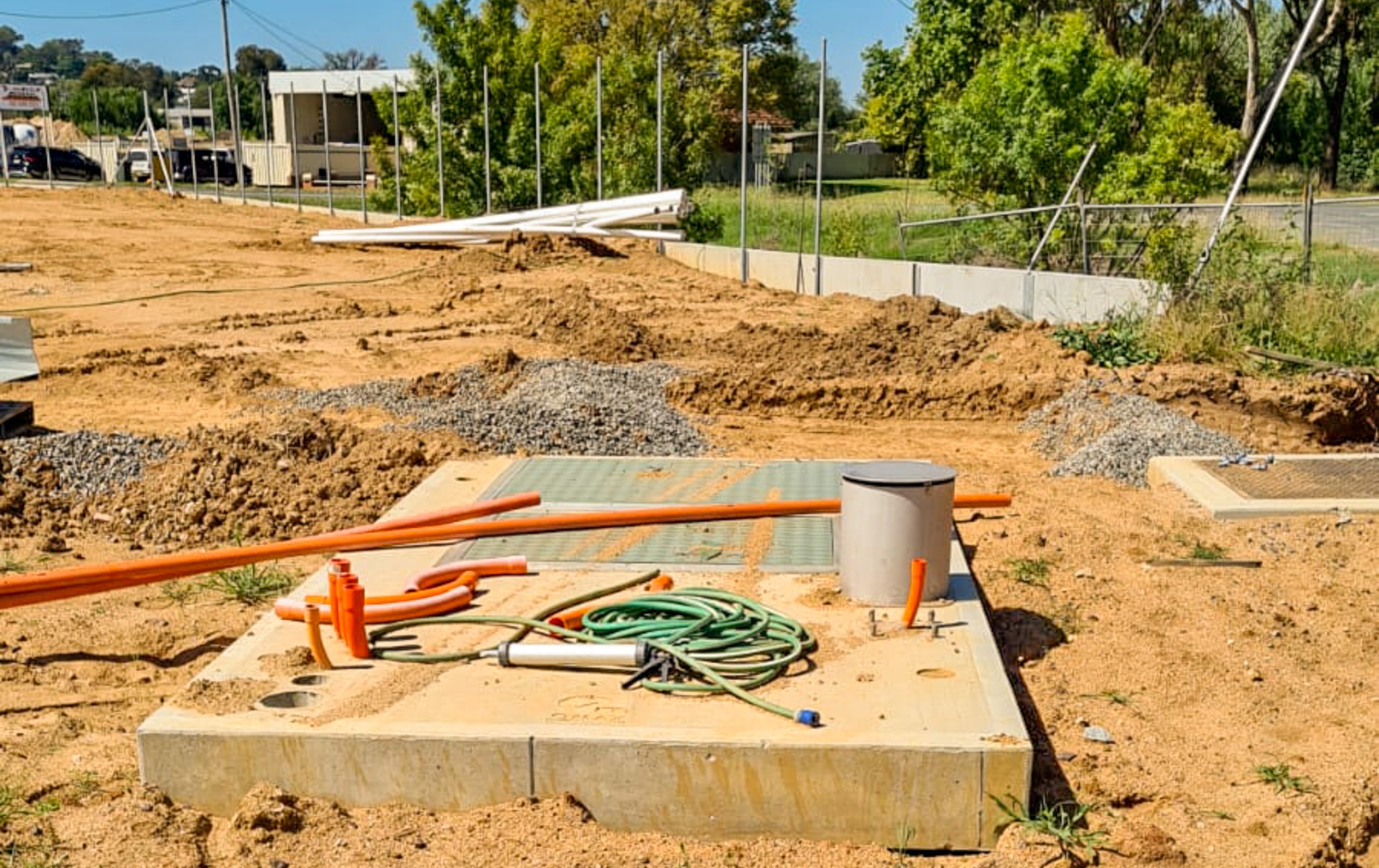 Sewer Pump Station Install
