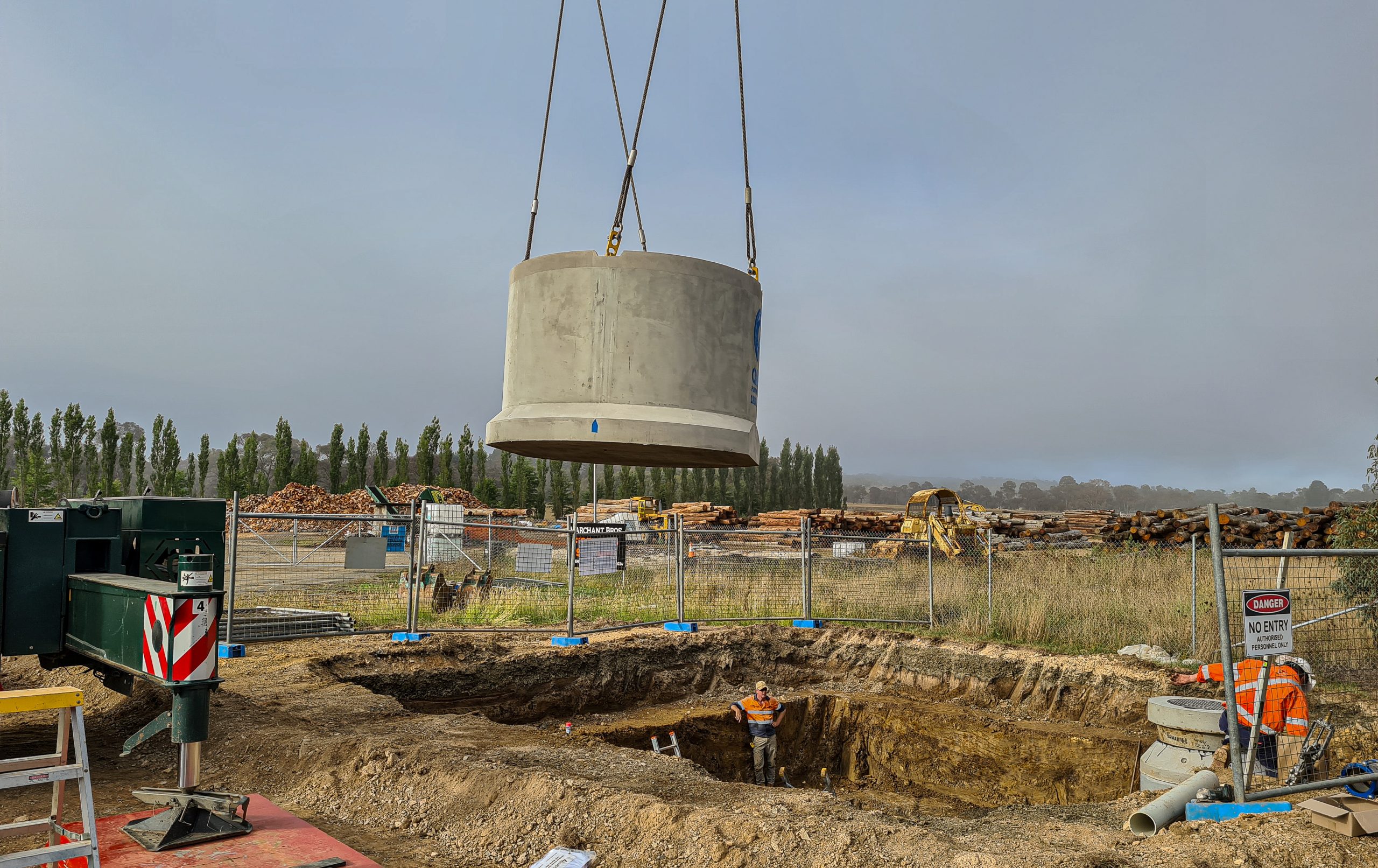 Sewer Pump Station Install