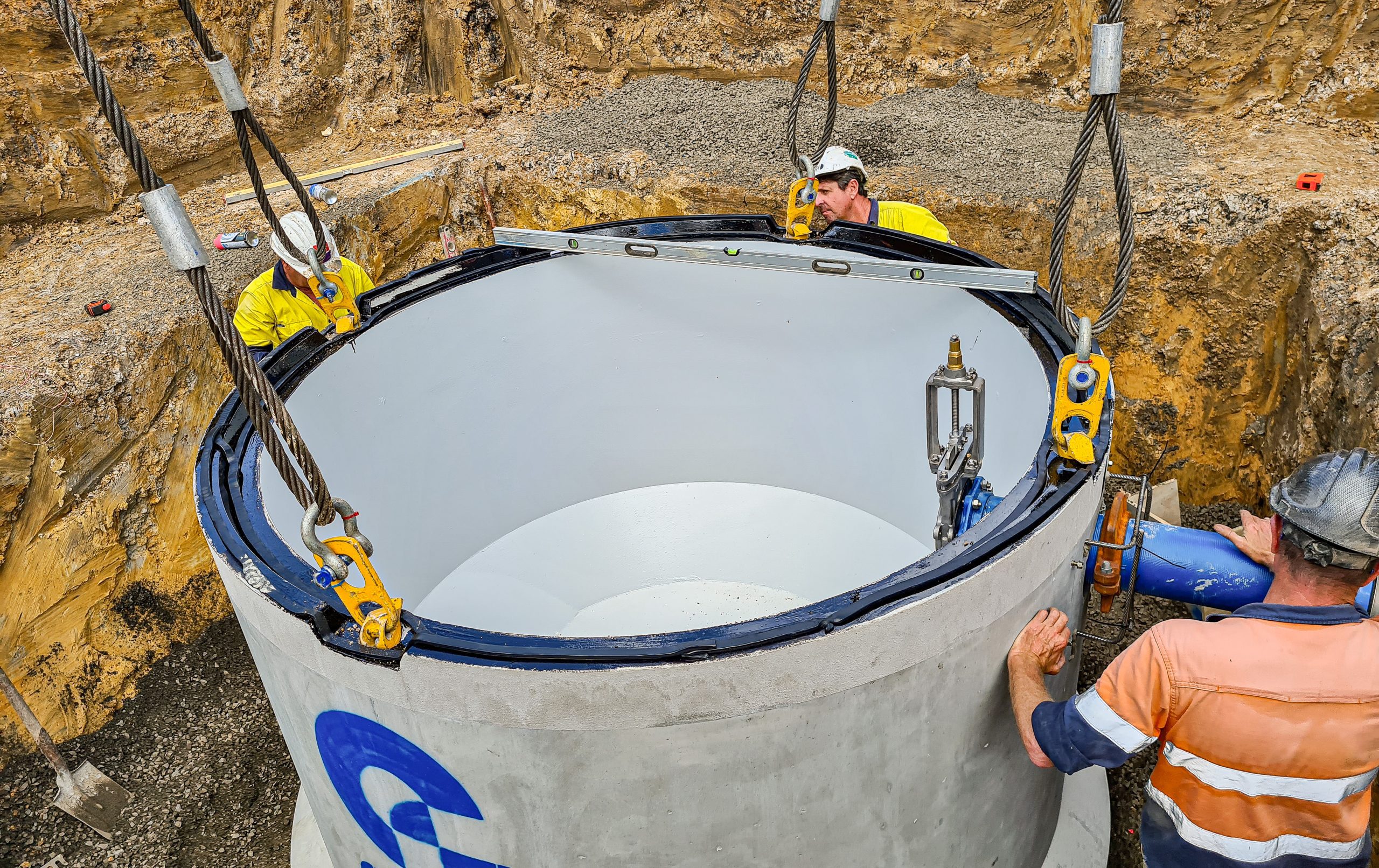 Sewer Pump Station Install