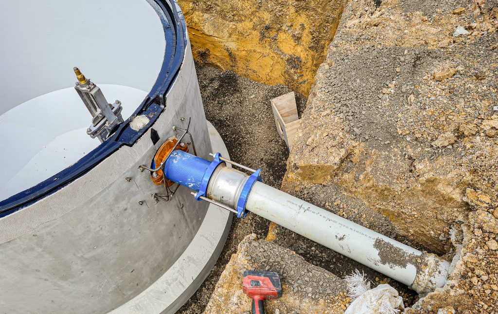 Sewer Pump Station Install