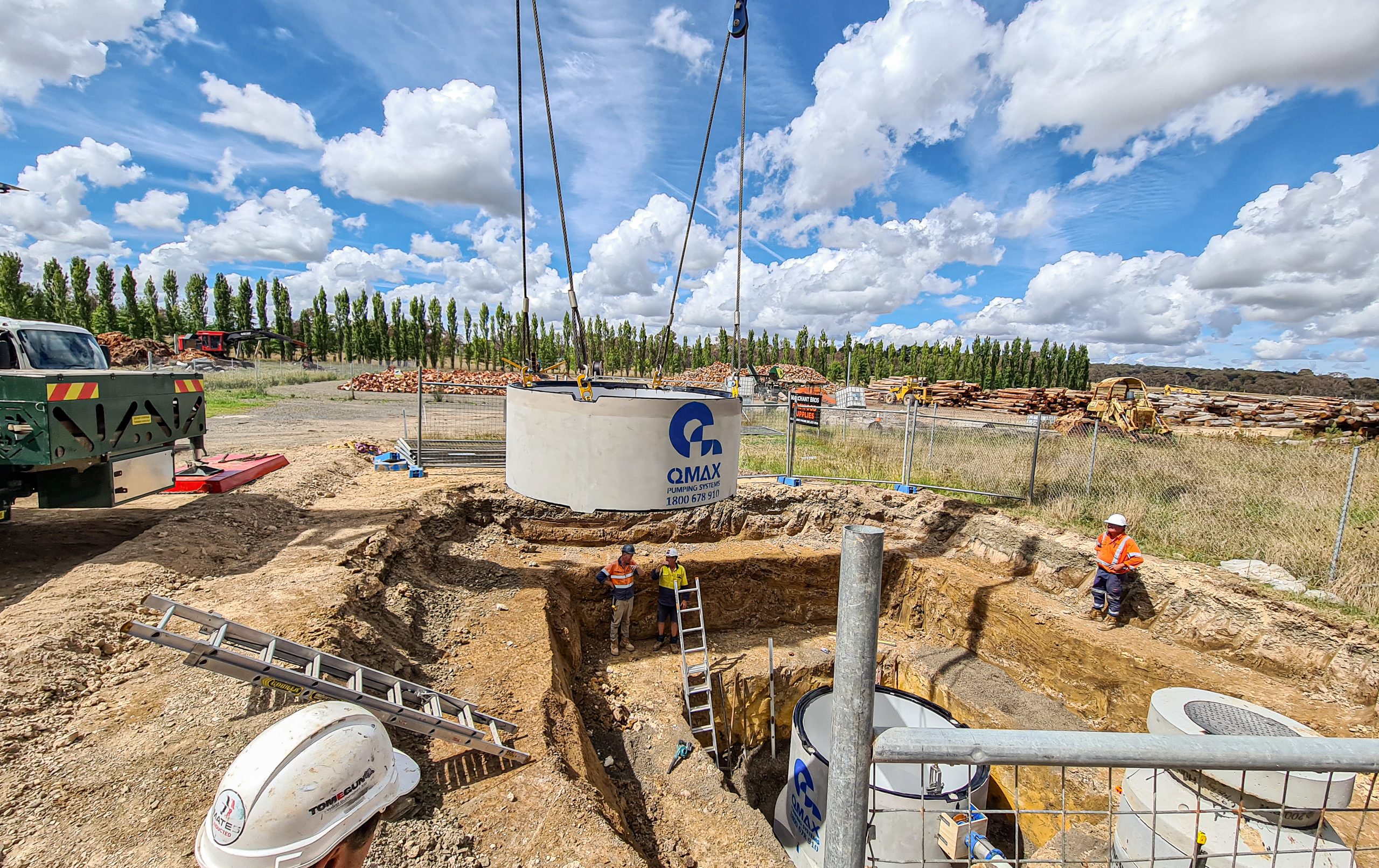 Sewer Pump Station Install