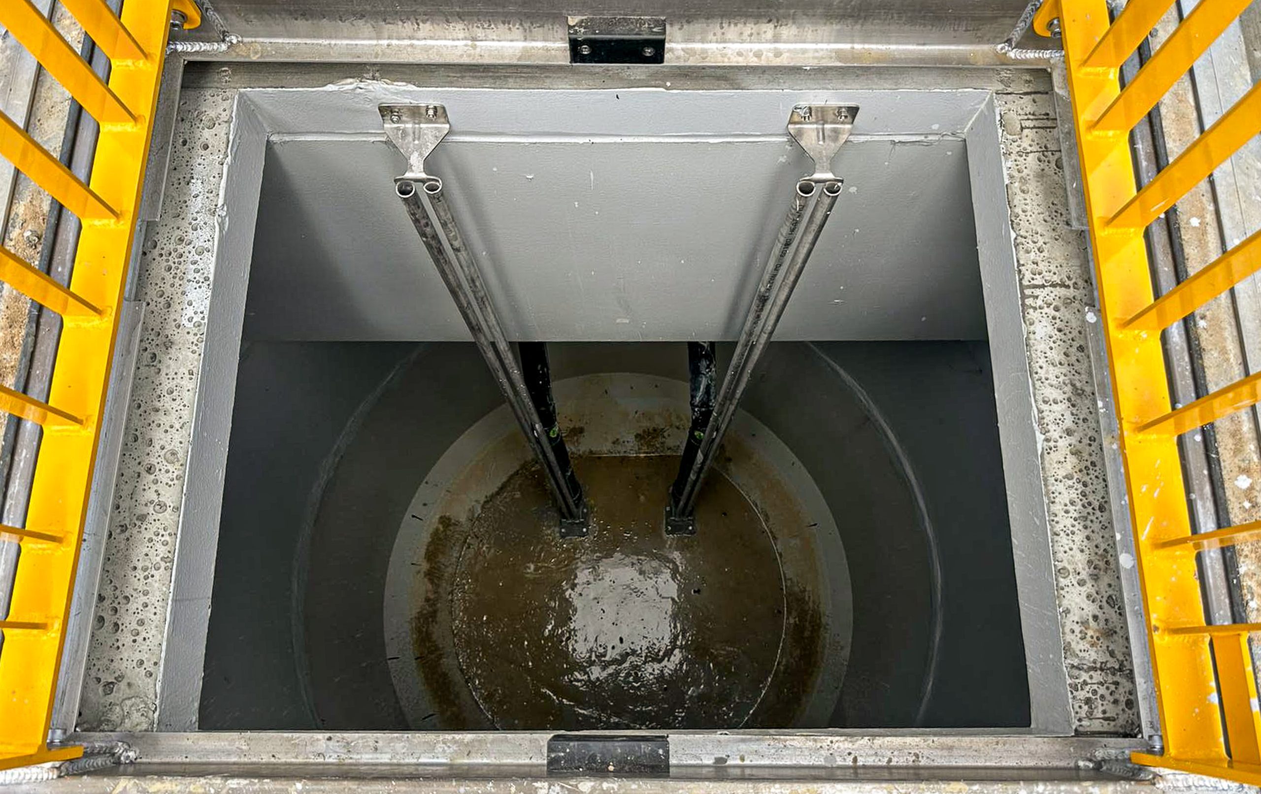 Sewer Pump Station Pumpwell