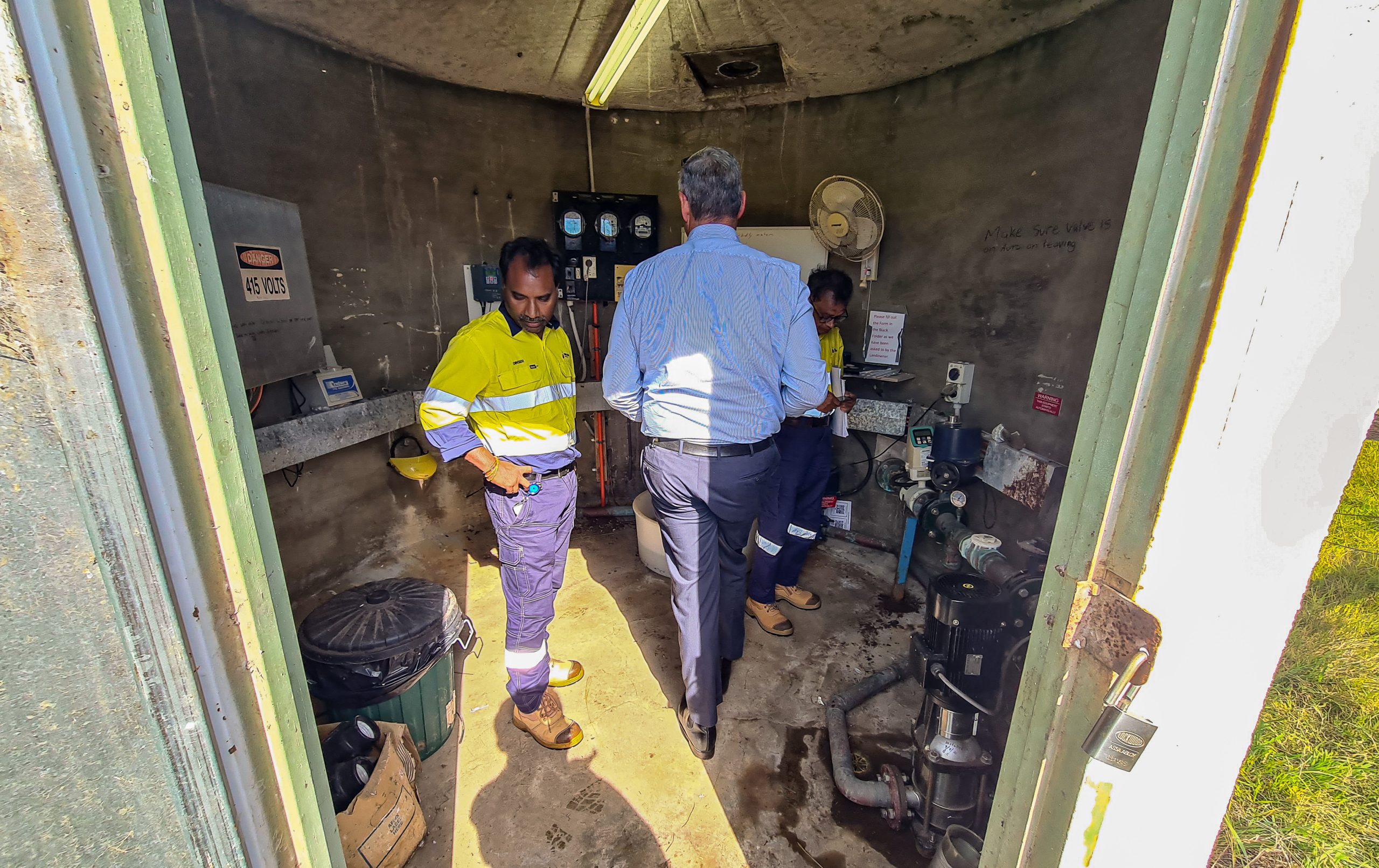 Water Pump Station Pre-Install Site Visit