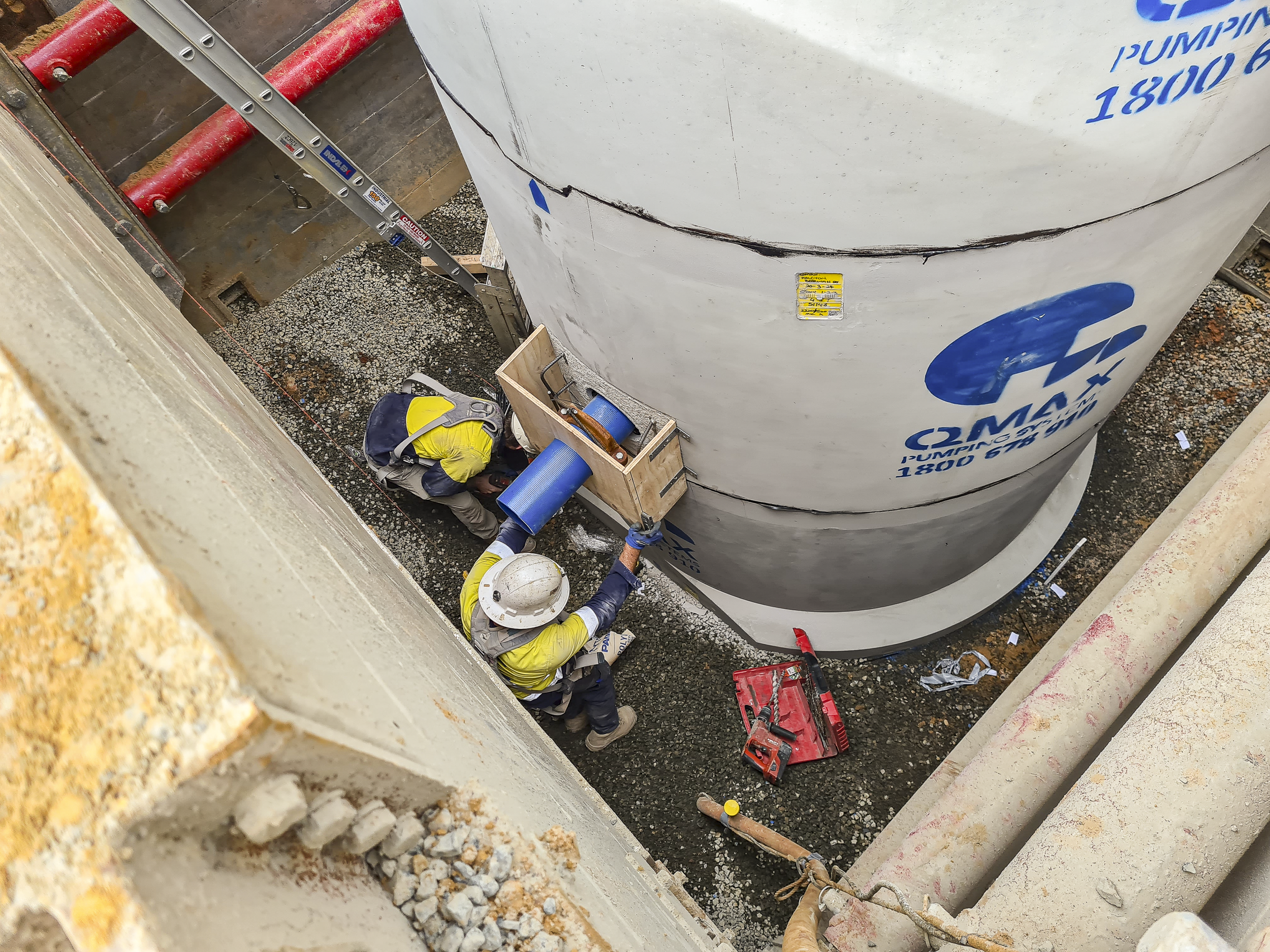 Sewer Pump Station Install