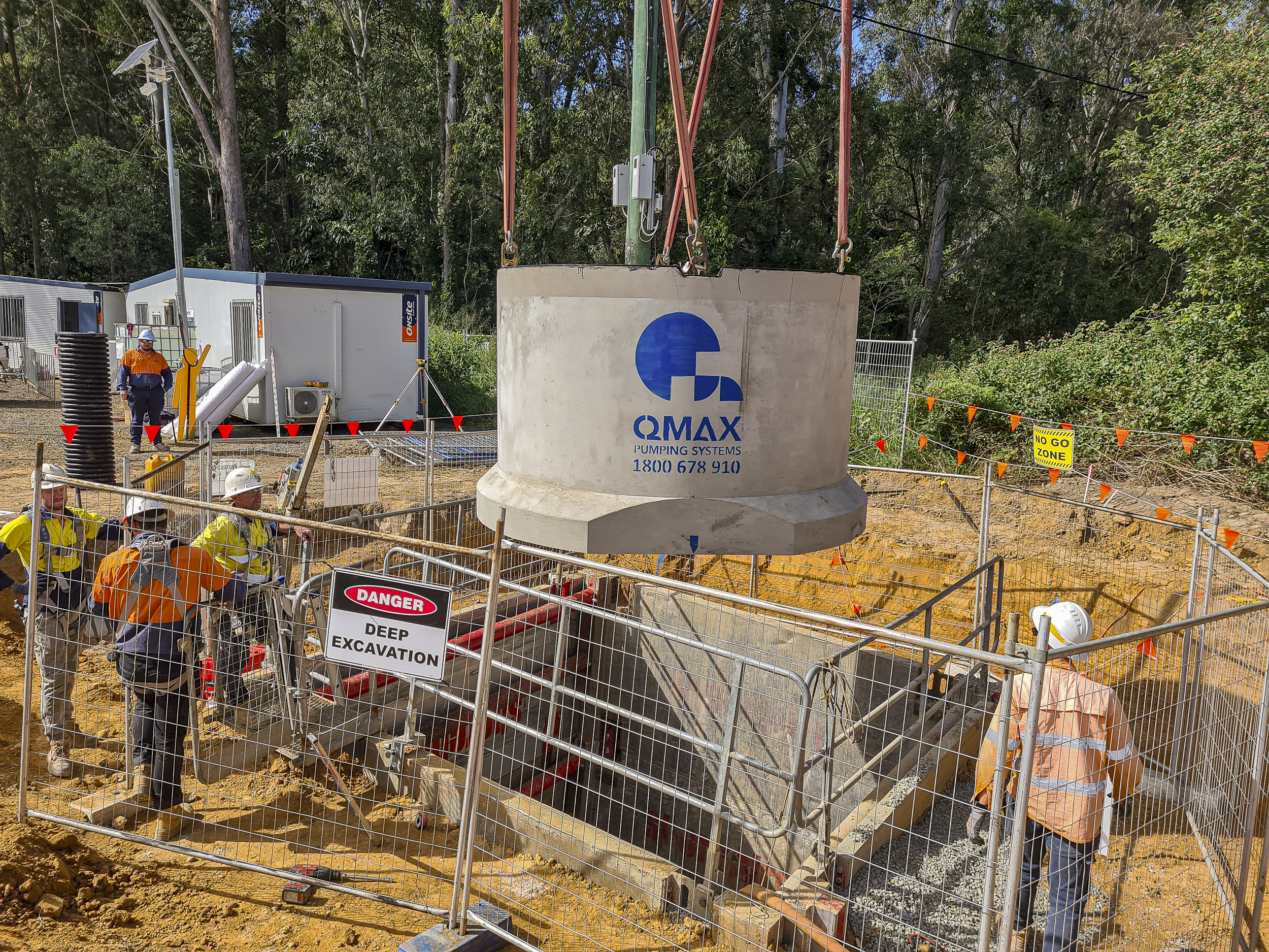 Sewer Pump Station Install
